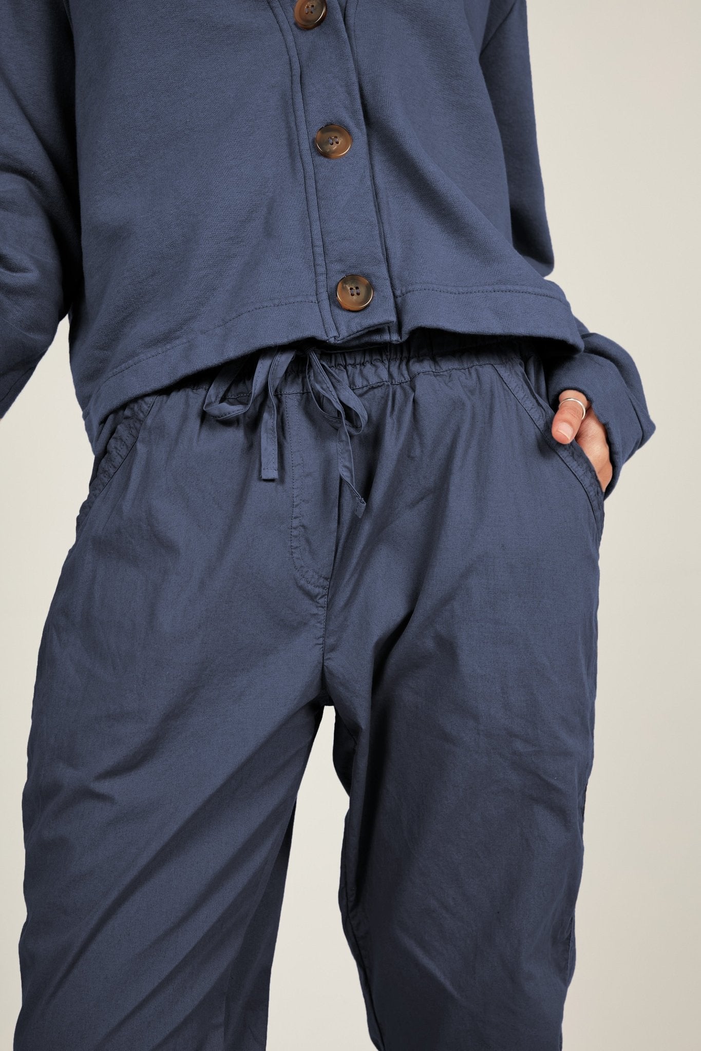 KUMI PANT - DARK NAVY - Primness