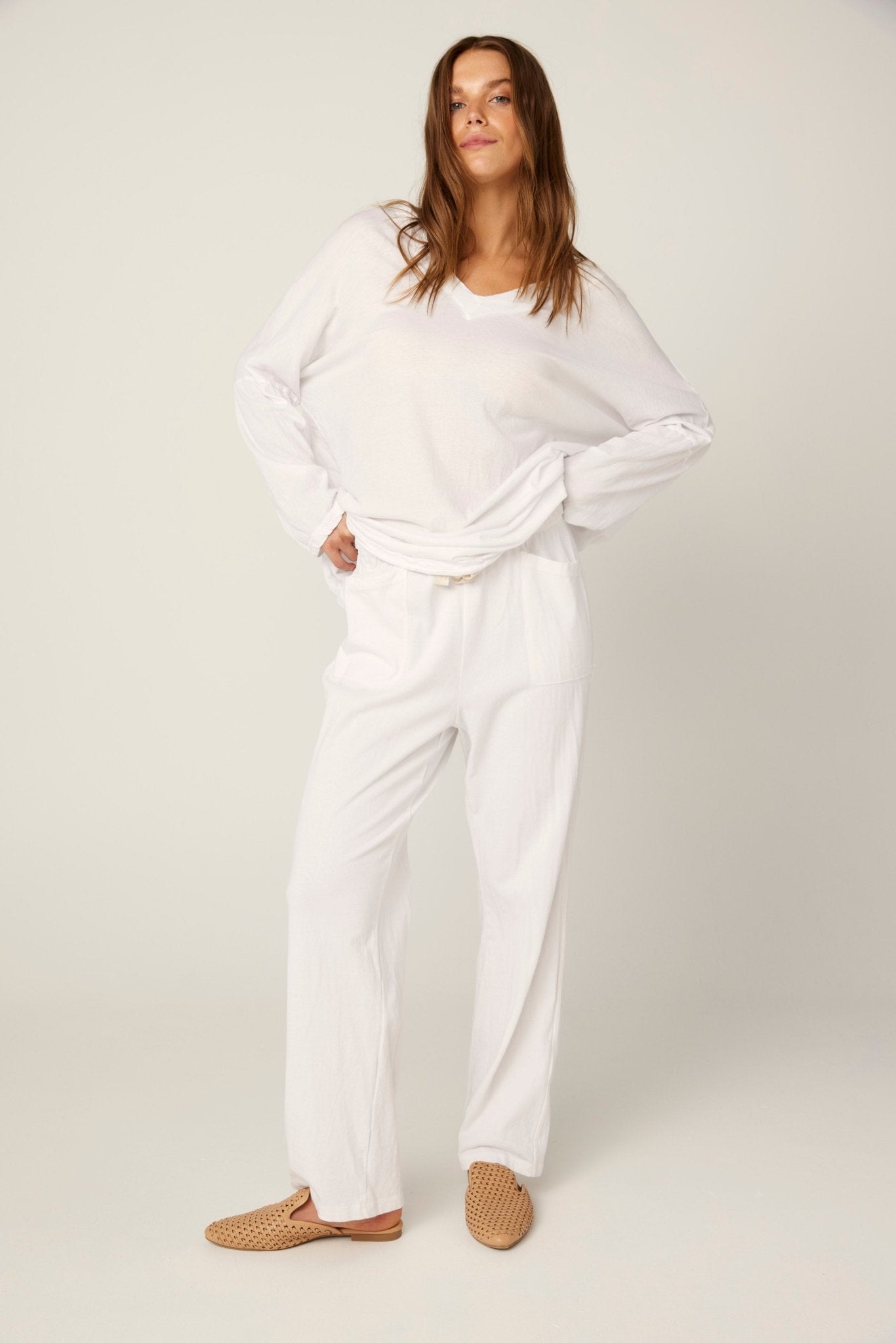 MAEMAE PANT - BLANC (PRE-ORDER) - Primness