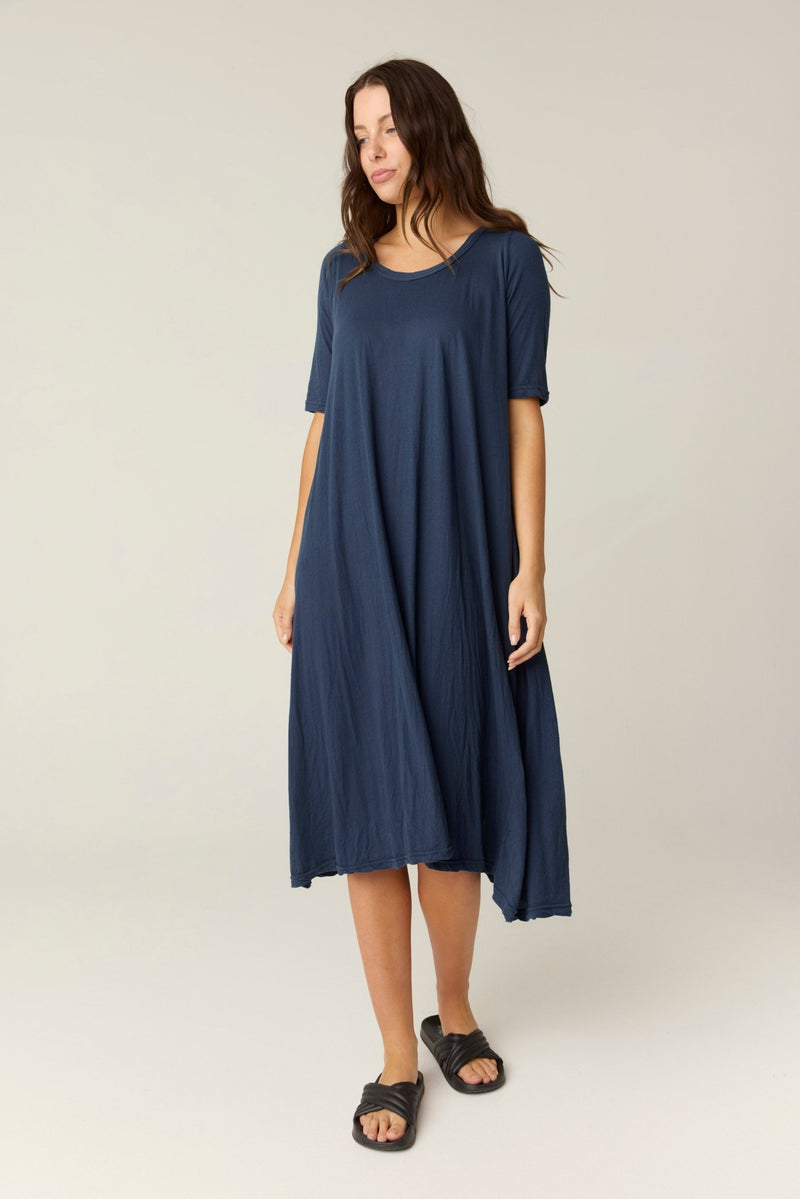 NATI DRESS - DARK NAVY (PRE - ORDER) - Primness