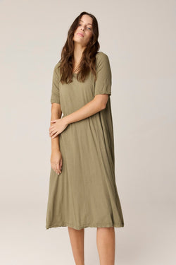 NATI DRESS - MOSS (PRE - ORDER) - Primness