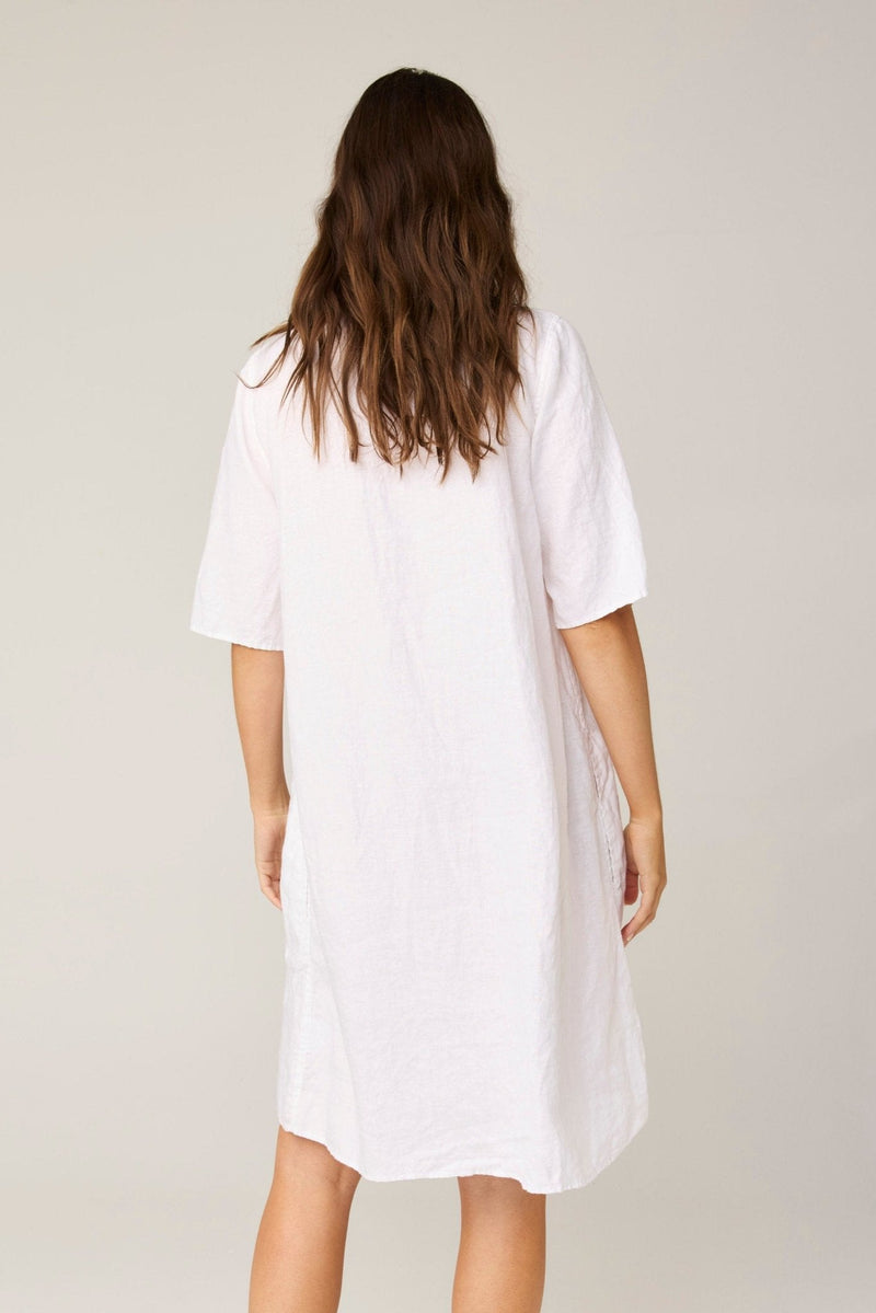 PLAZA DRESS - BLANC (PRE - ORDER) - Primness