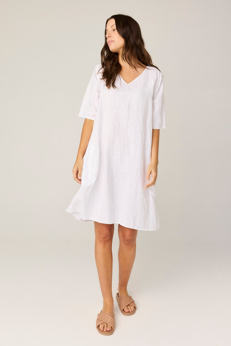 PLAZA DRESS - BLANC (PRE - ORDER) - Primness