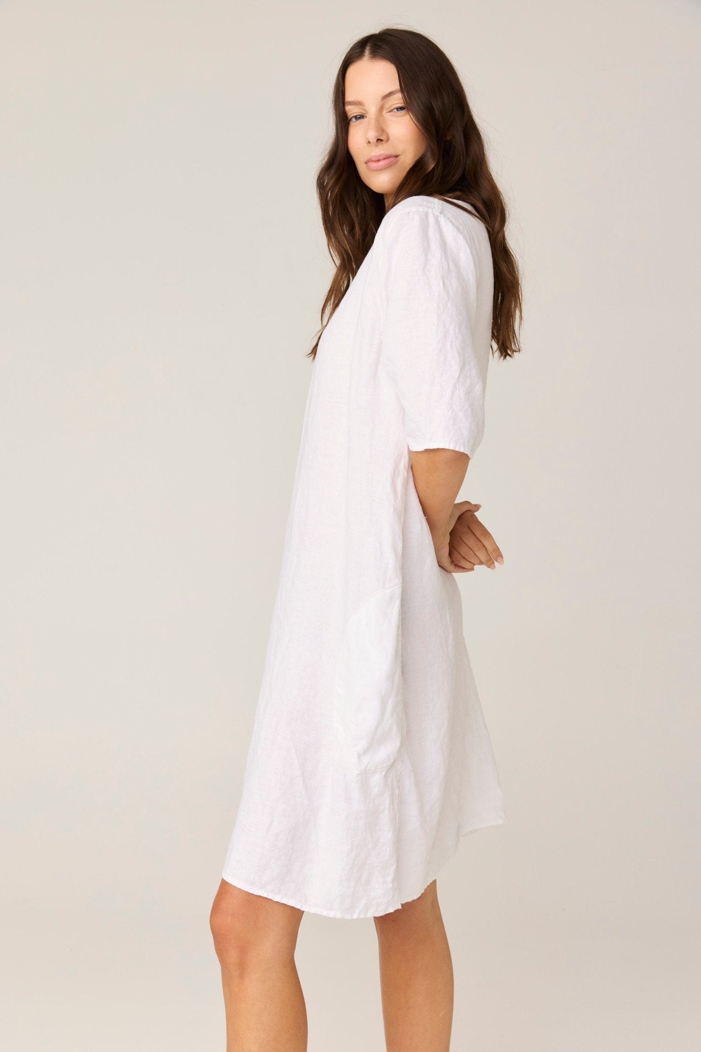 PLAZA DRESS - BLANC (PRE - ORDER) - Primness