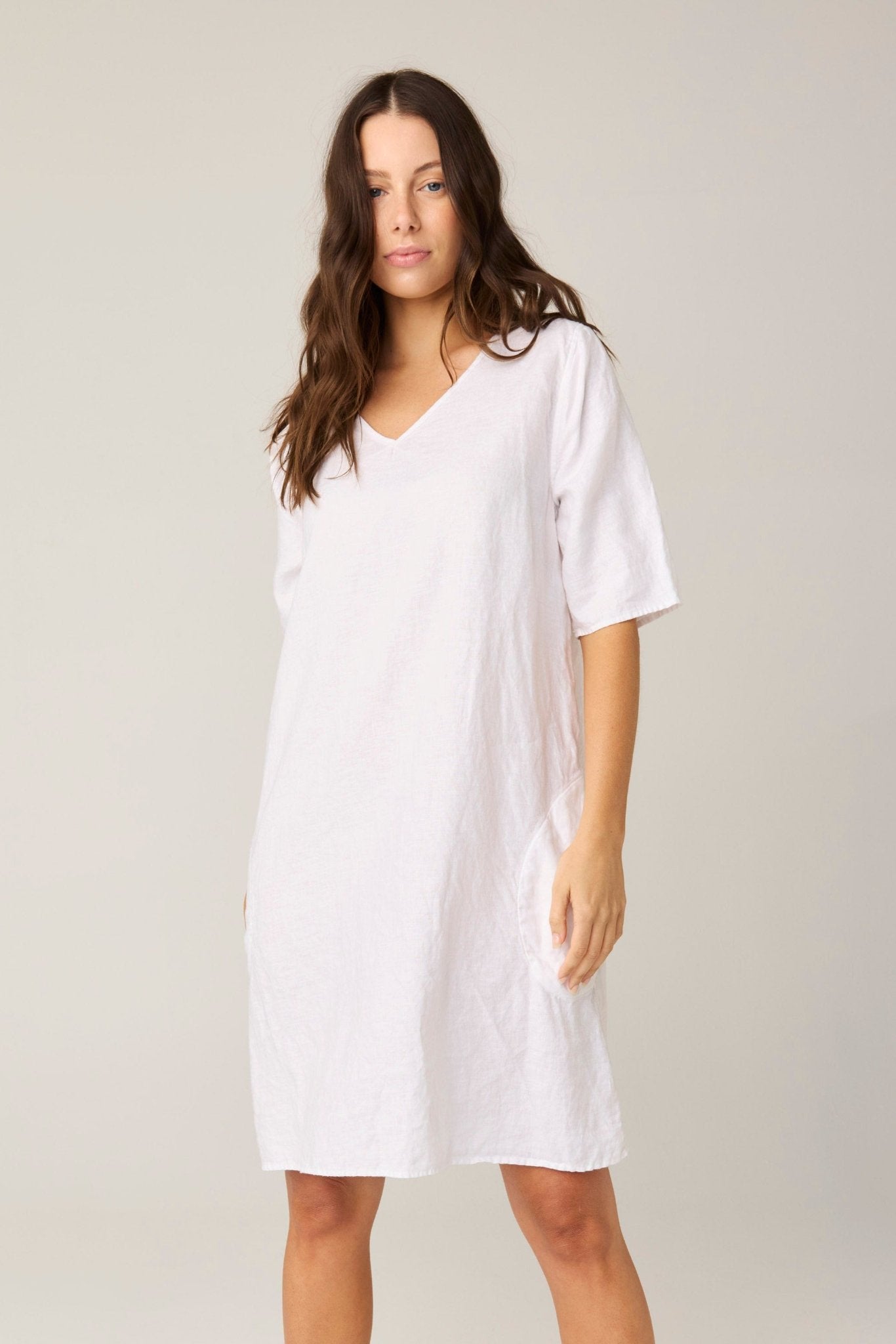 PLAZA DRESS - BLANC (PRE - ORDER) - Primness