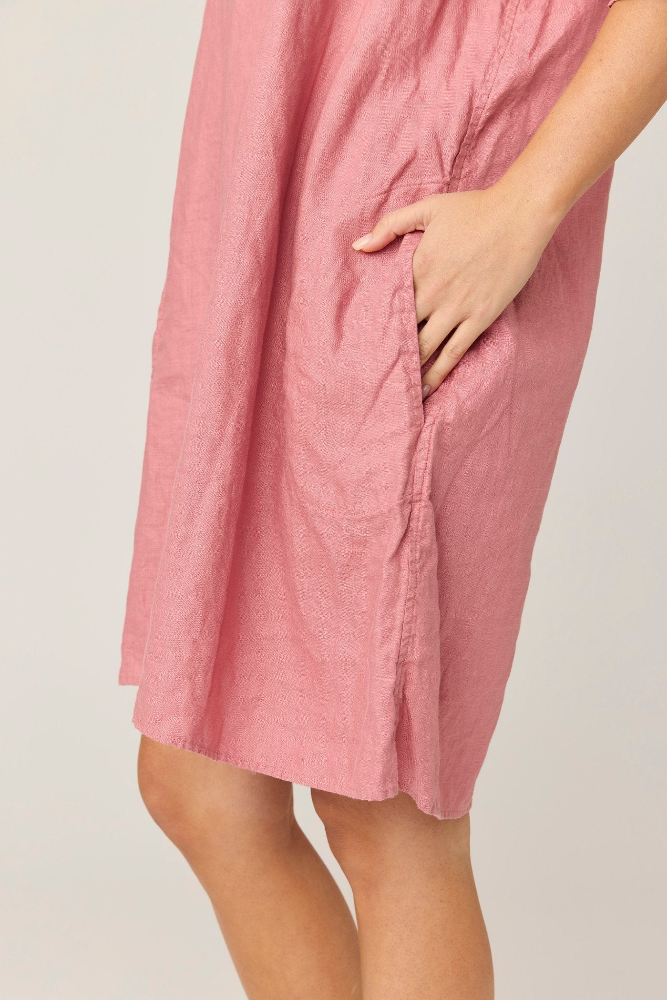 PLAZA DRESS - SALMON (PRE - ORDER) - Primness