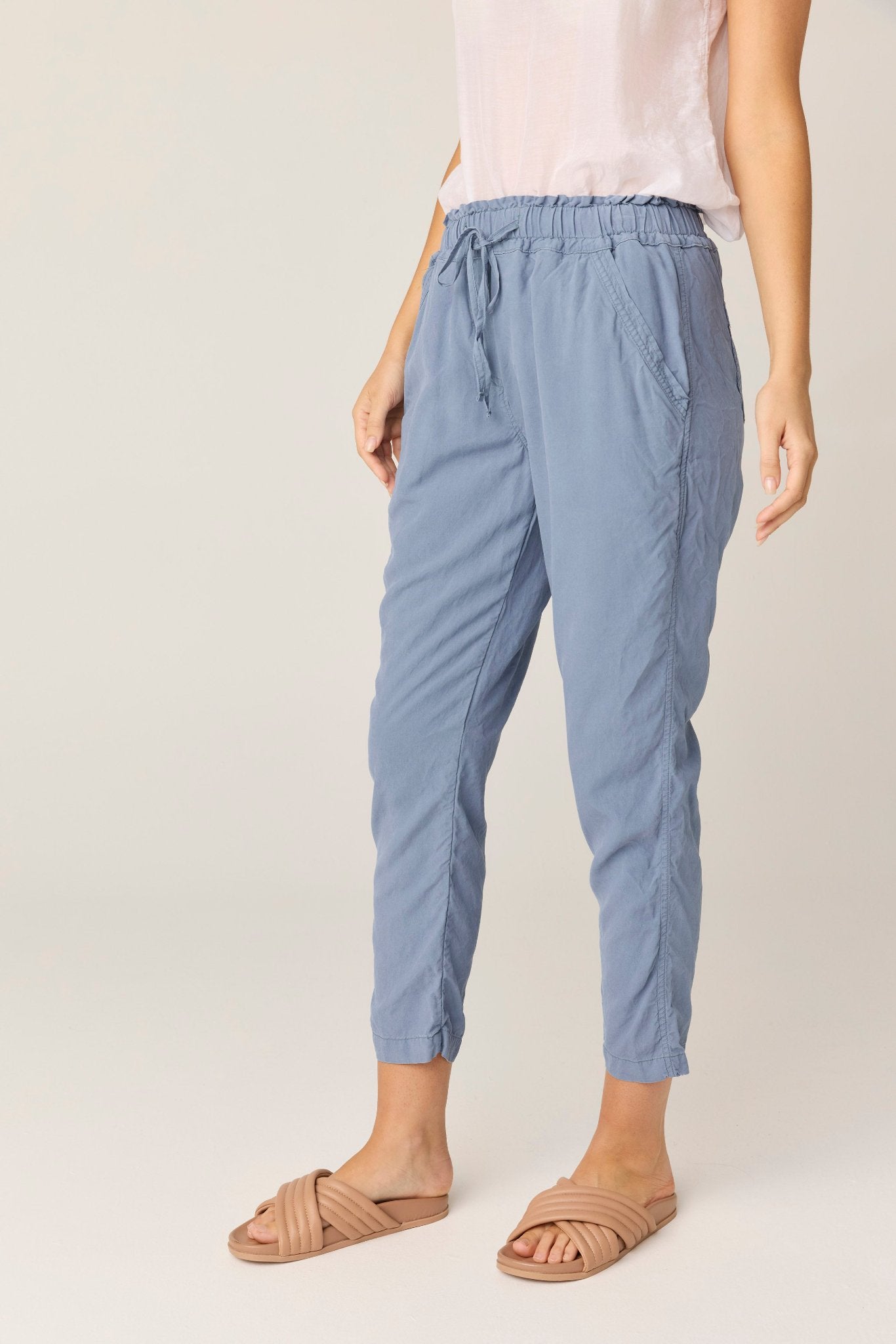 POCKET PANT - CHALK BLUE (PRE - ORDER) - Primness