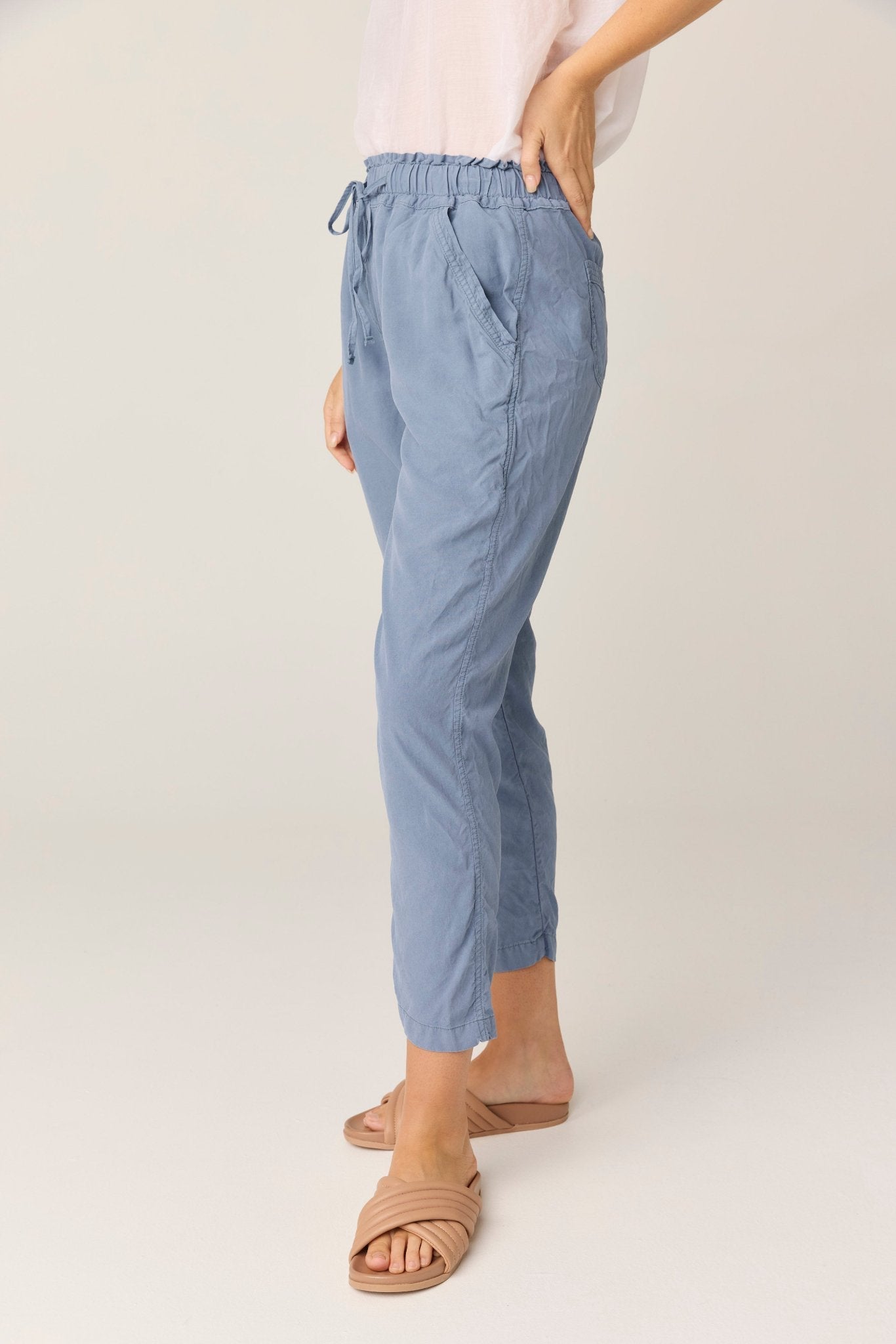 POCKET PANT - CHALK BLUE (PRE - ORDER) - Primness