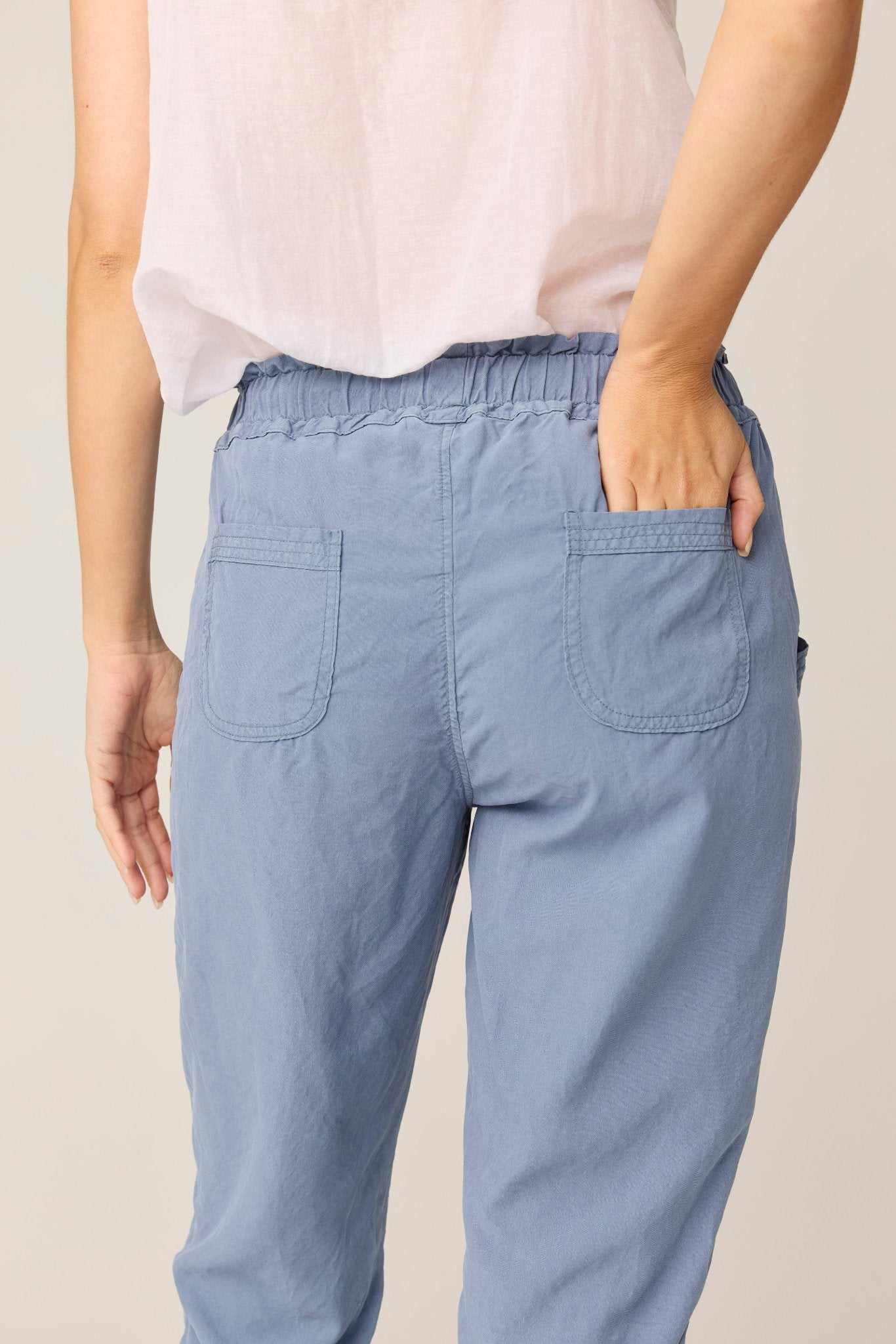 POCKET PANT - CHALK BLUE (PRE - ORDER) - Primness