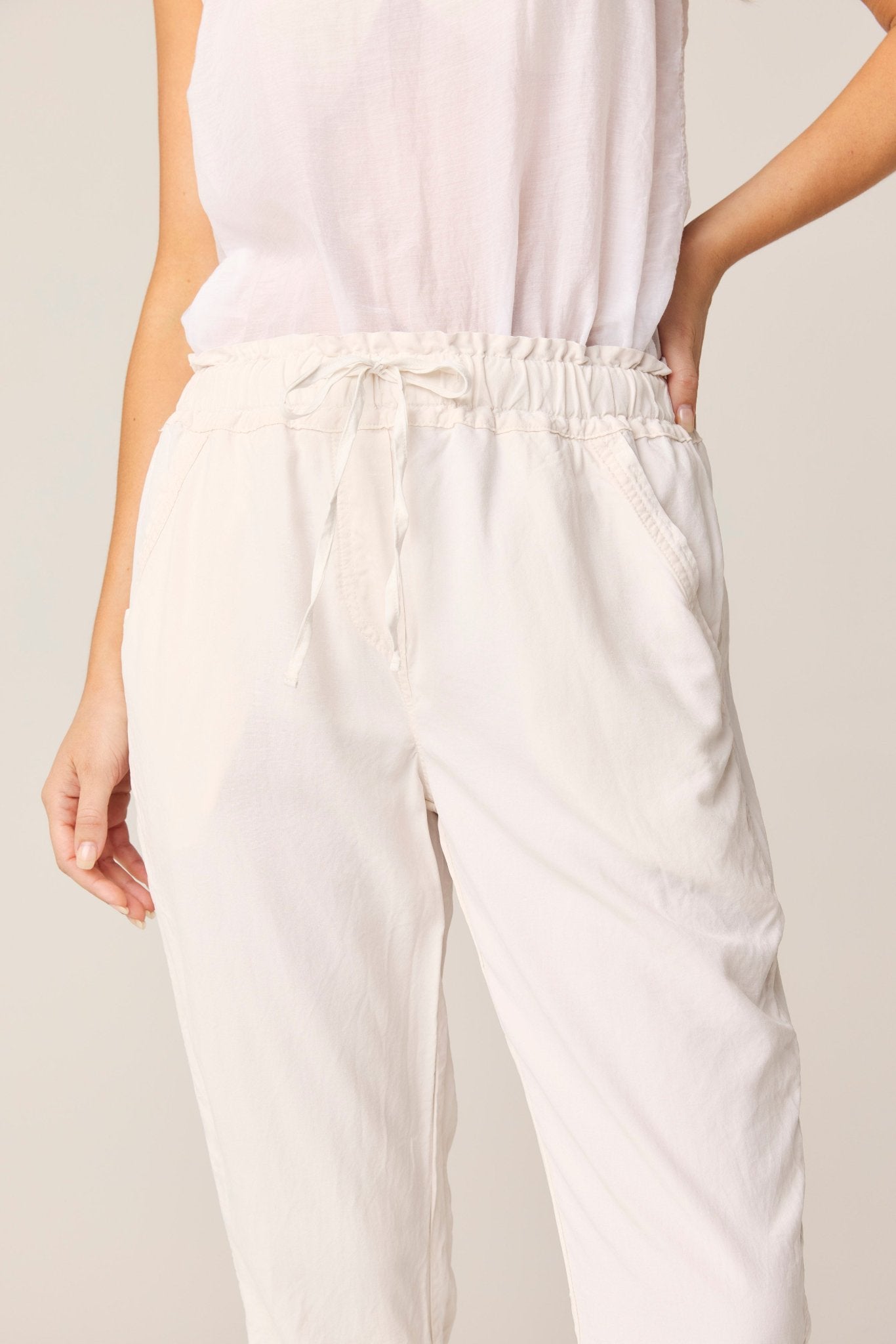 POCKET PANT - CREAMY (PRE - ORDER) - Primness