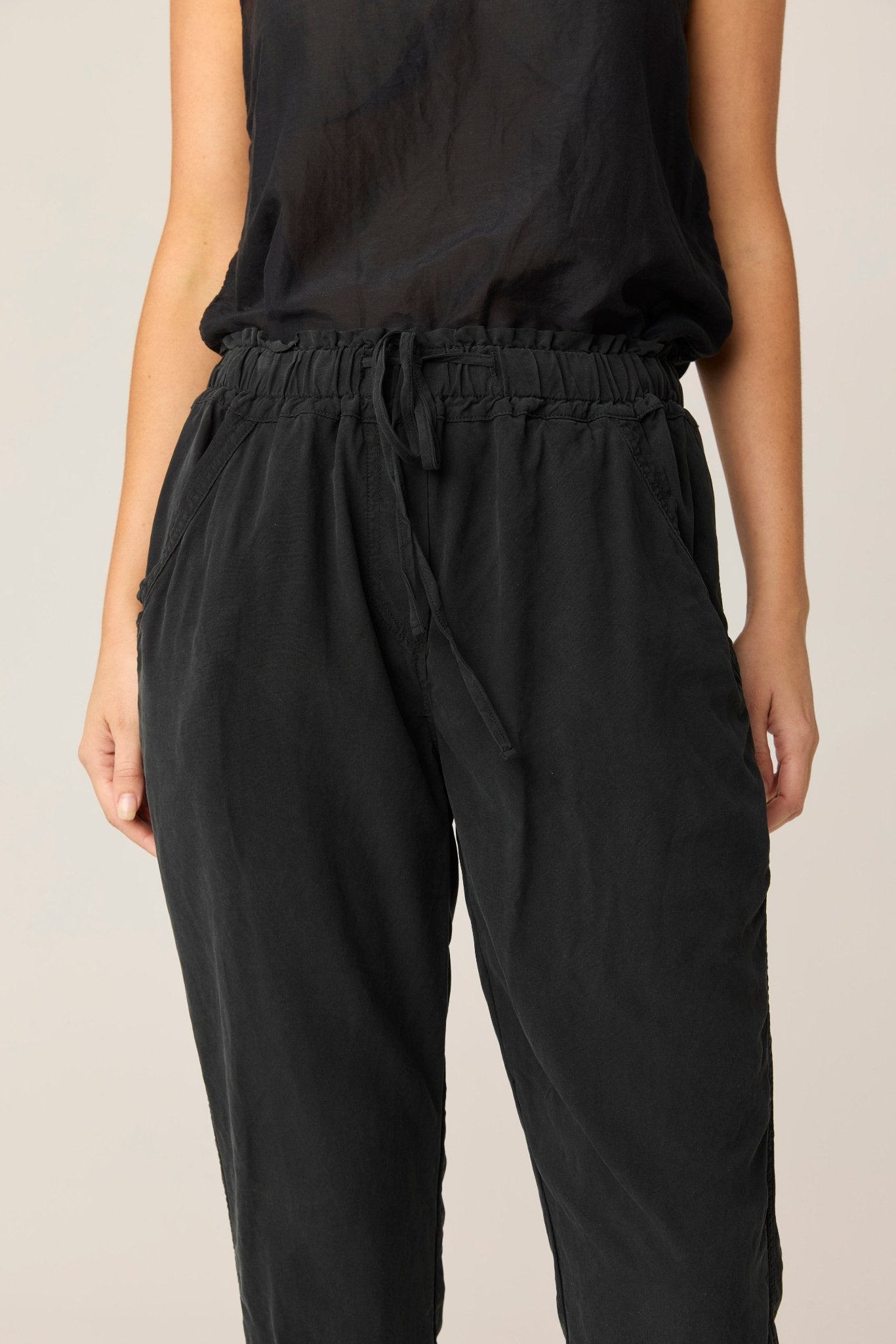 POCKET PANT - NOIR (PRE - ORDER) - Primness