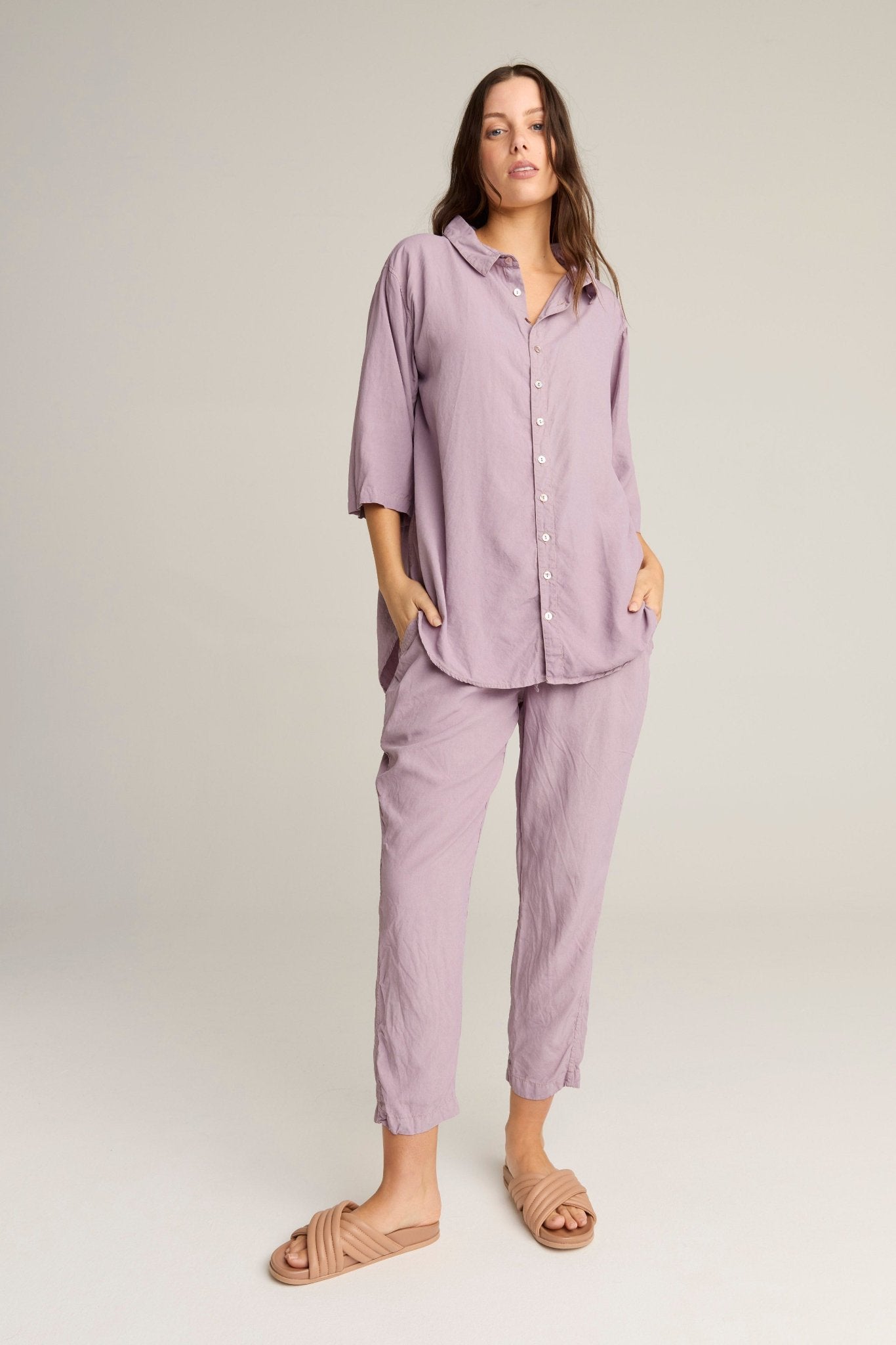 POCKET PANT - ORCHID (PRE - ORDER) - Primness