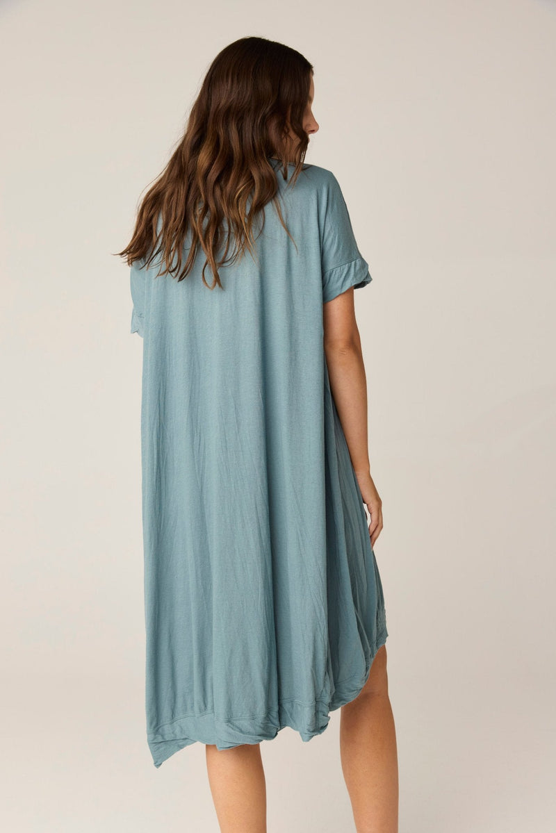 ROCCO TEE DRESS - LAGOON (PRE - ORDER) - Primness