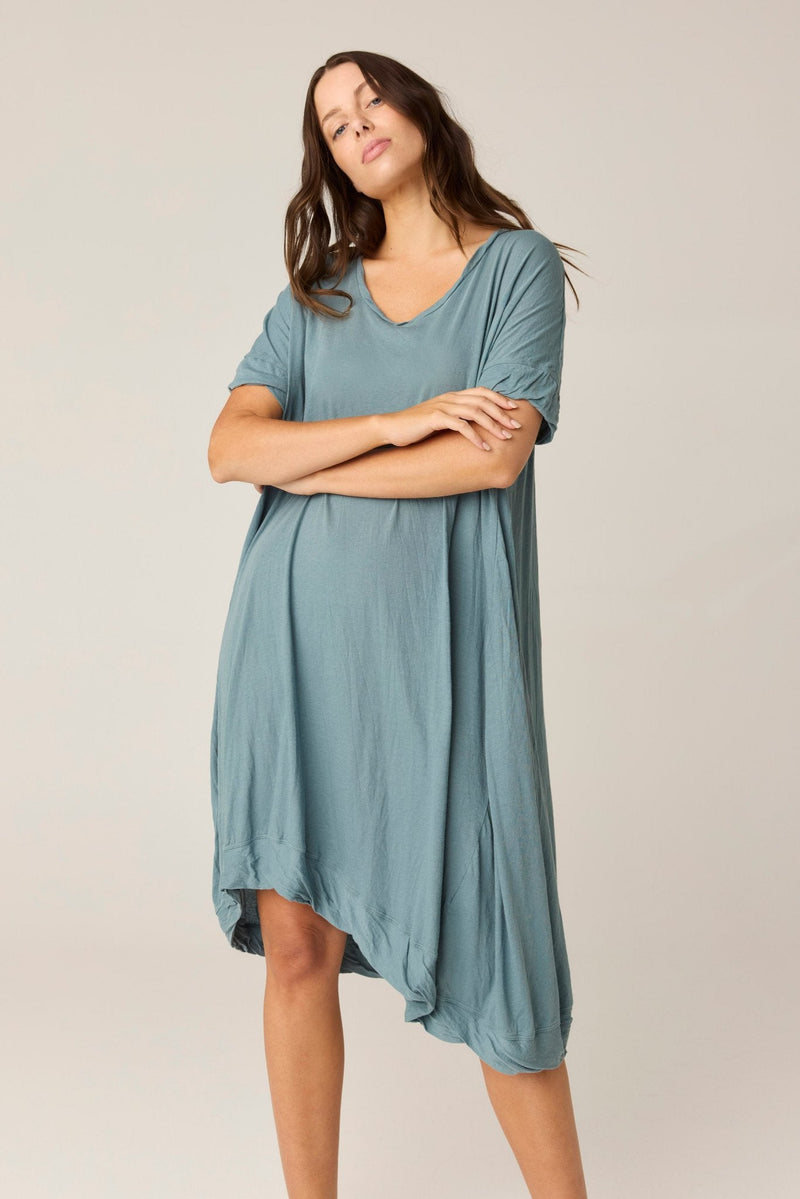 ROCCO TEE DRESS - LAGOON (PRE - ORDER) - Primness