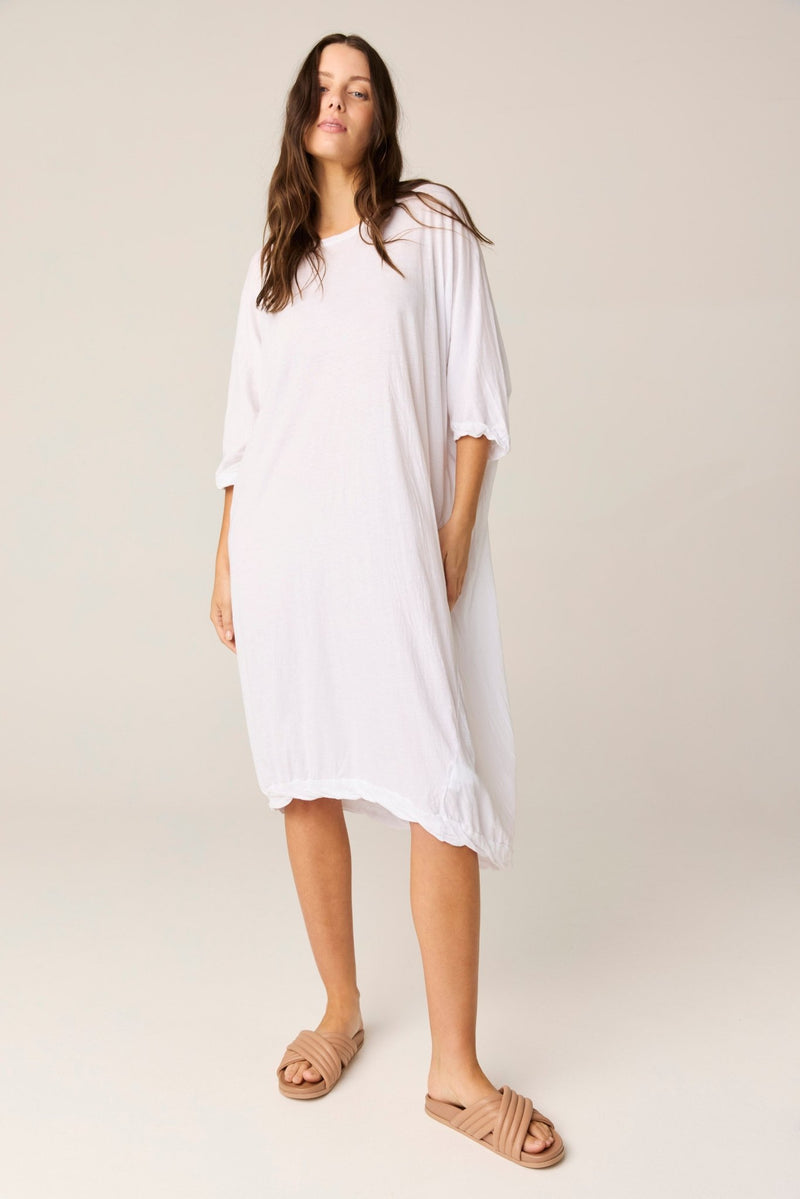 SANDY DRESS - BLANC (PRE - ORDER) - Primness