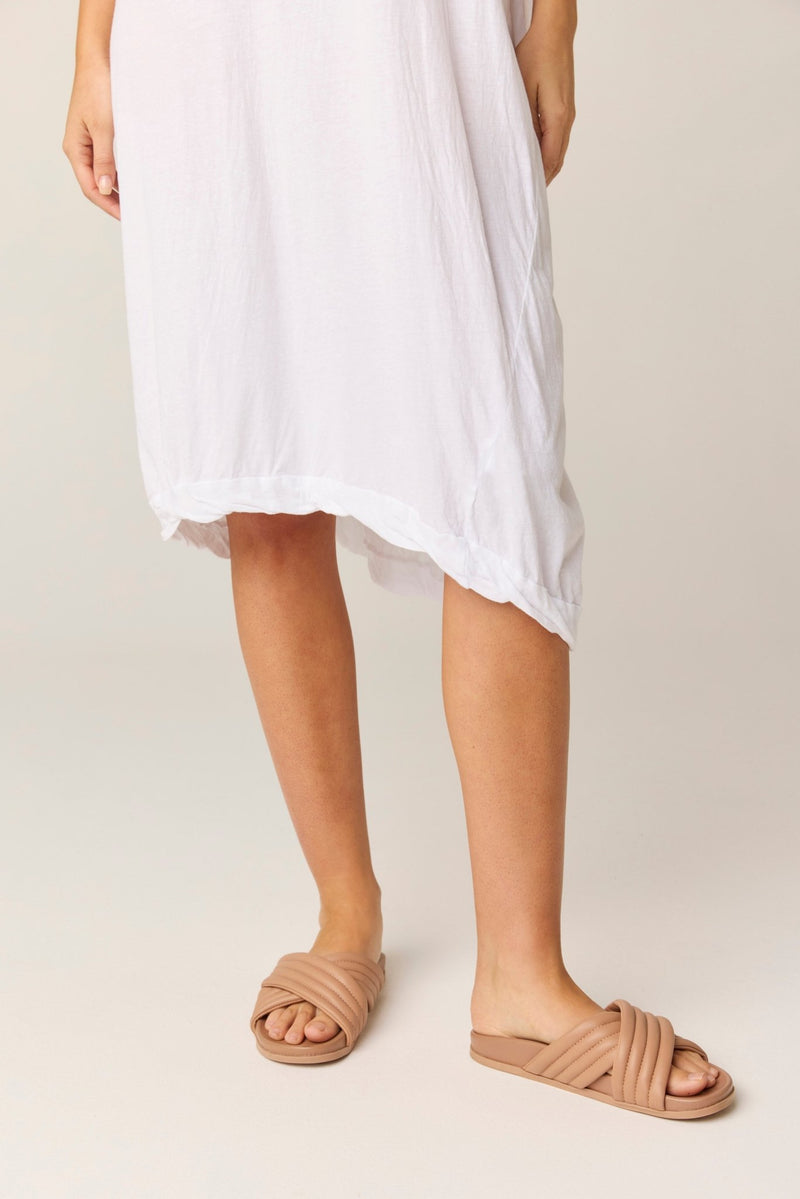 SANDY DRESS - BLANC (PRE - ORDER) - Primness