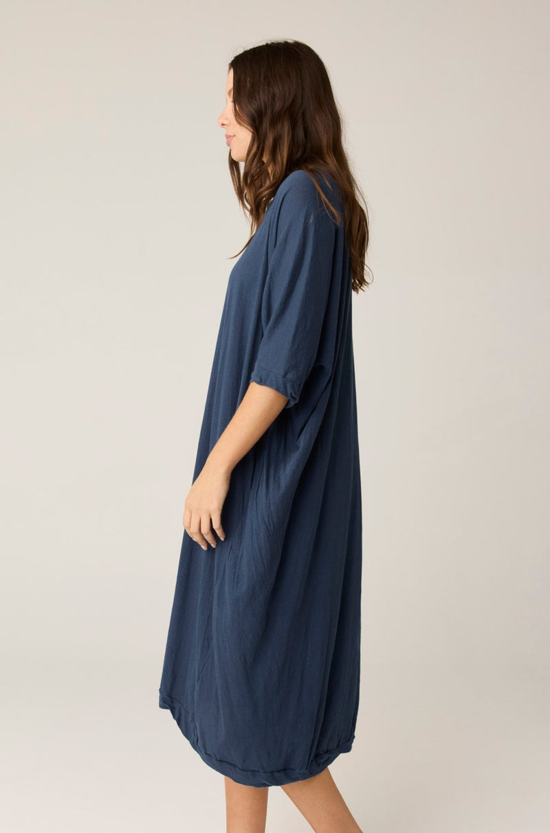 SANDY DRESS - DARK NAVY (PRE - ORDER) - Primness