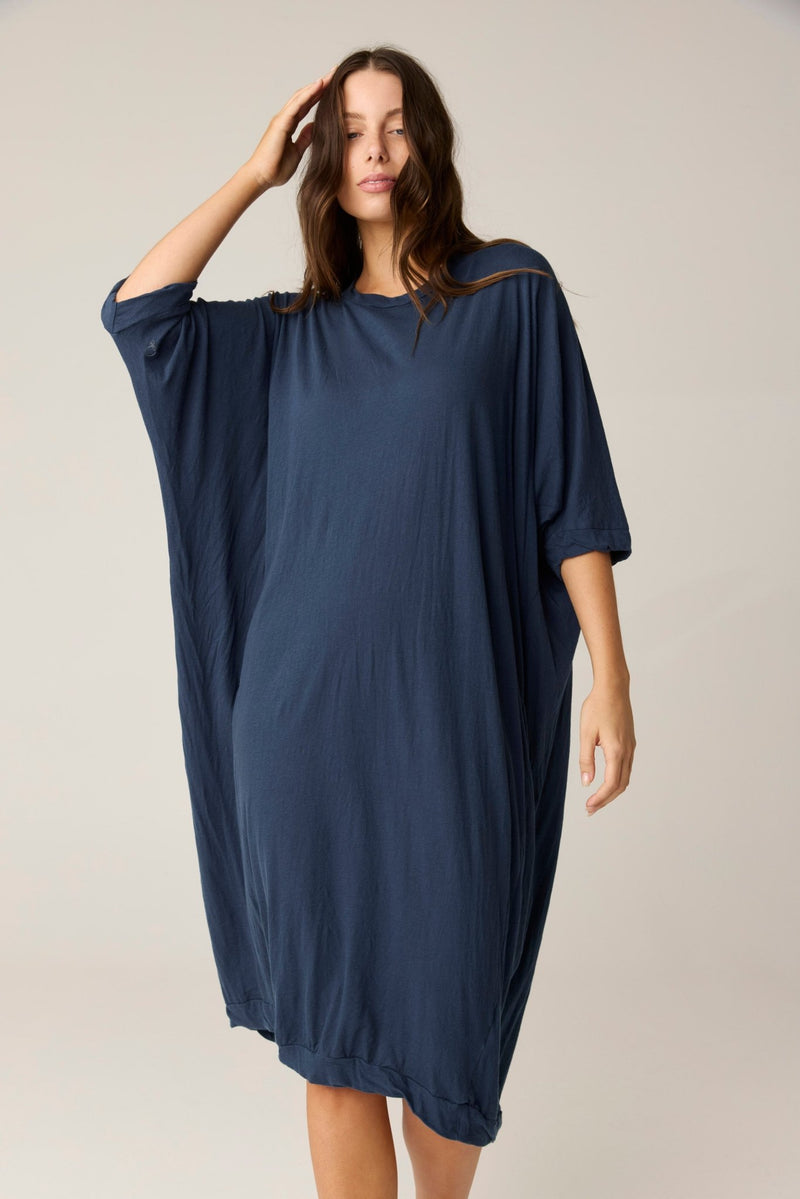 SANDY DRESS - DARK NAVY (PRE - ORDER) - Primness