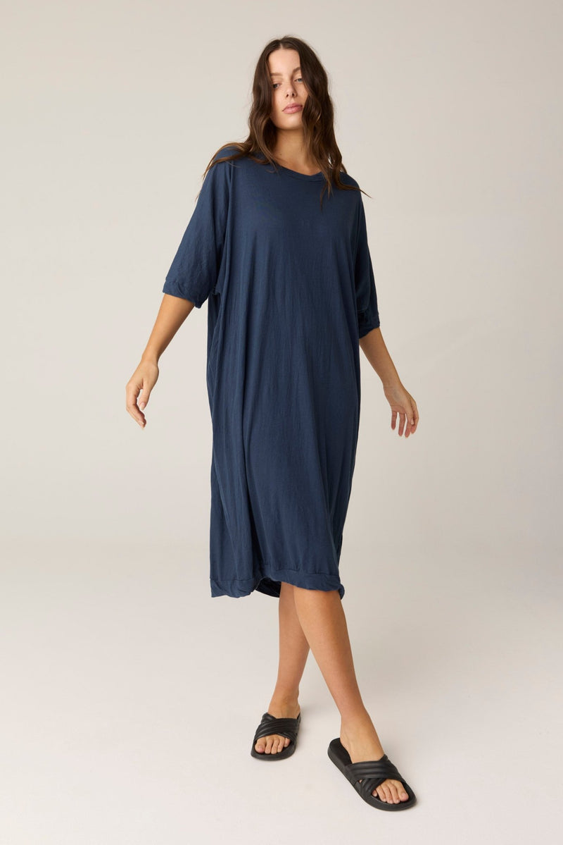 SANDY DRESS - DARK NAVY (PRE - ORDER) - Primness