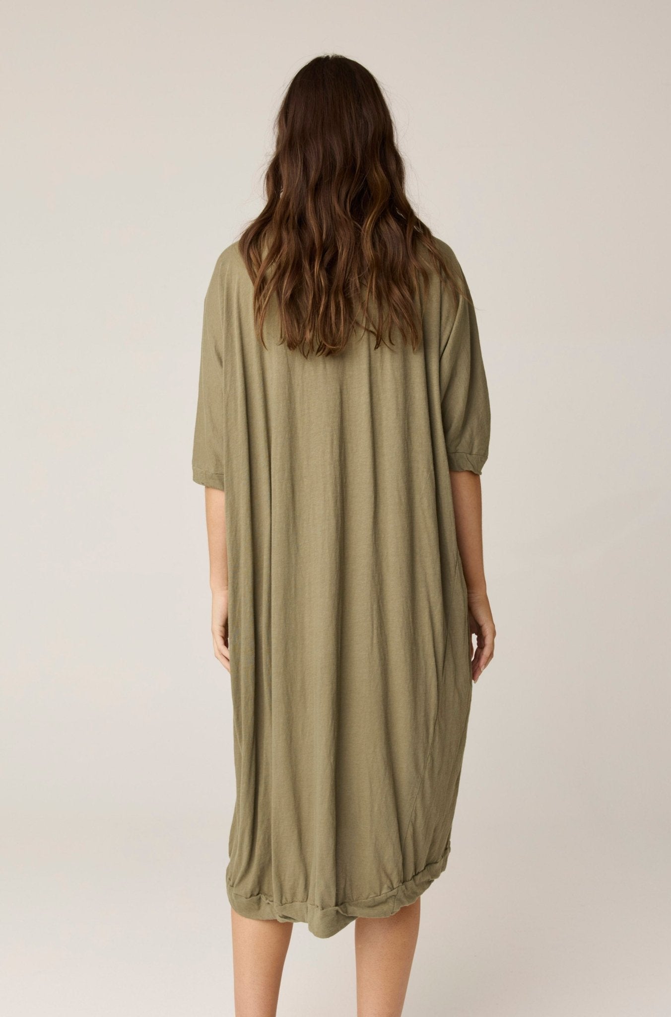 SANDY DRESS - MOSS (PRE - ORDER) - Primness