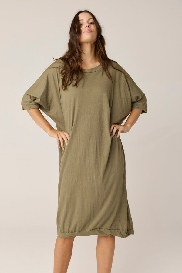 SANDY DRESS - MOSS (PRE - ORDER) - Primness