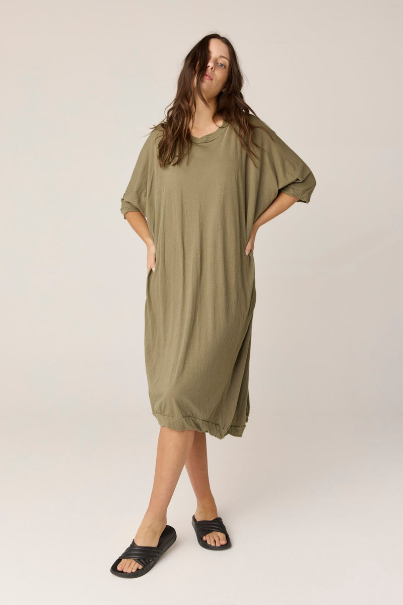 SANDY DRESS - MOSS (PRE - ORDER) - Primness