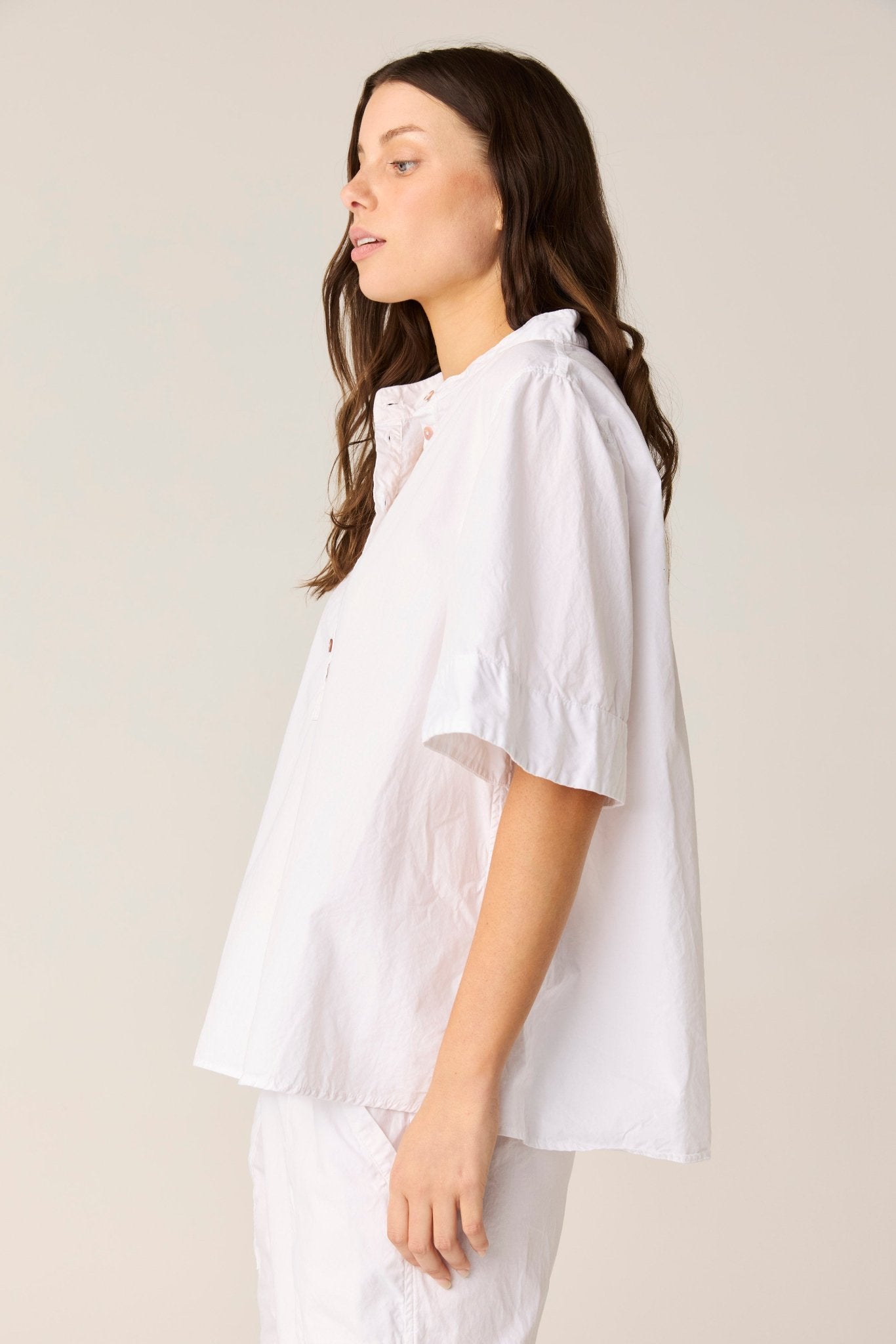 SHORE SHIRT - BLANC (PRE - ORDER) - Primness