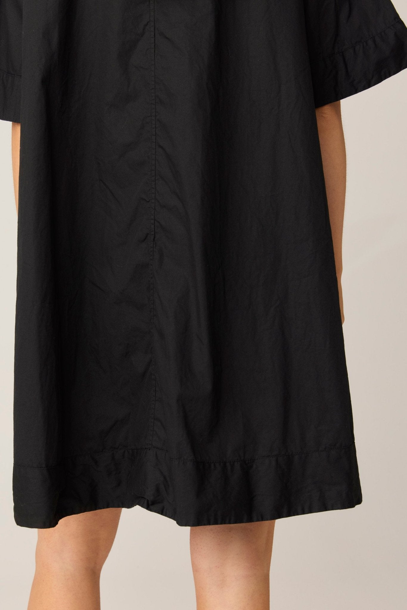 SHORE SHIRT DRESS - NOIR (PRE - ORDER) - Primness