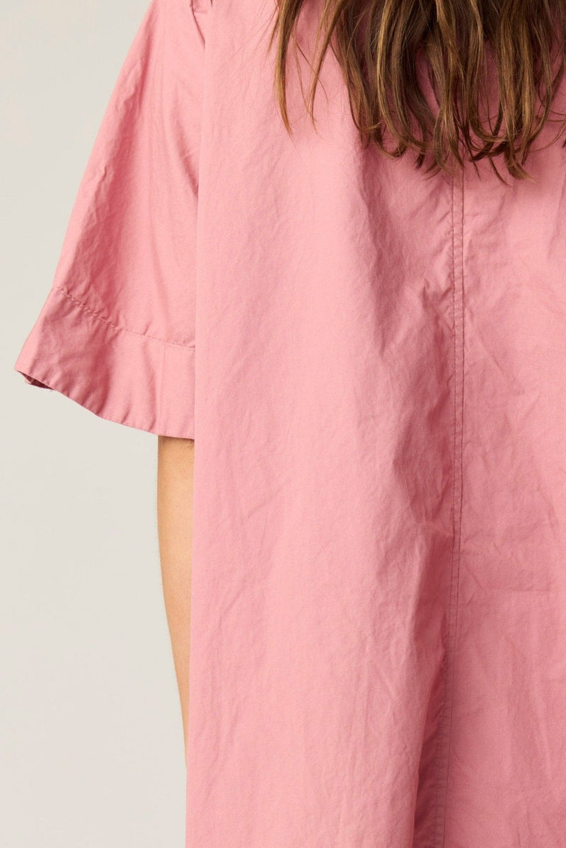 SHORE SHIRT DRESS - SALMON (PRE - ORDER) - Primness