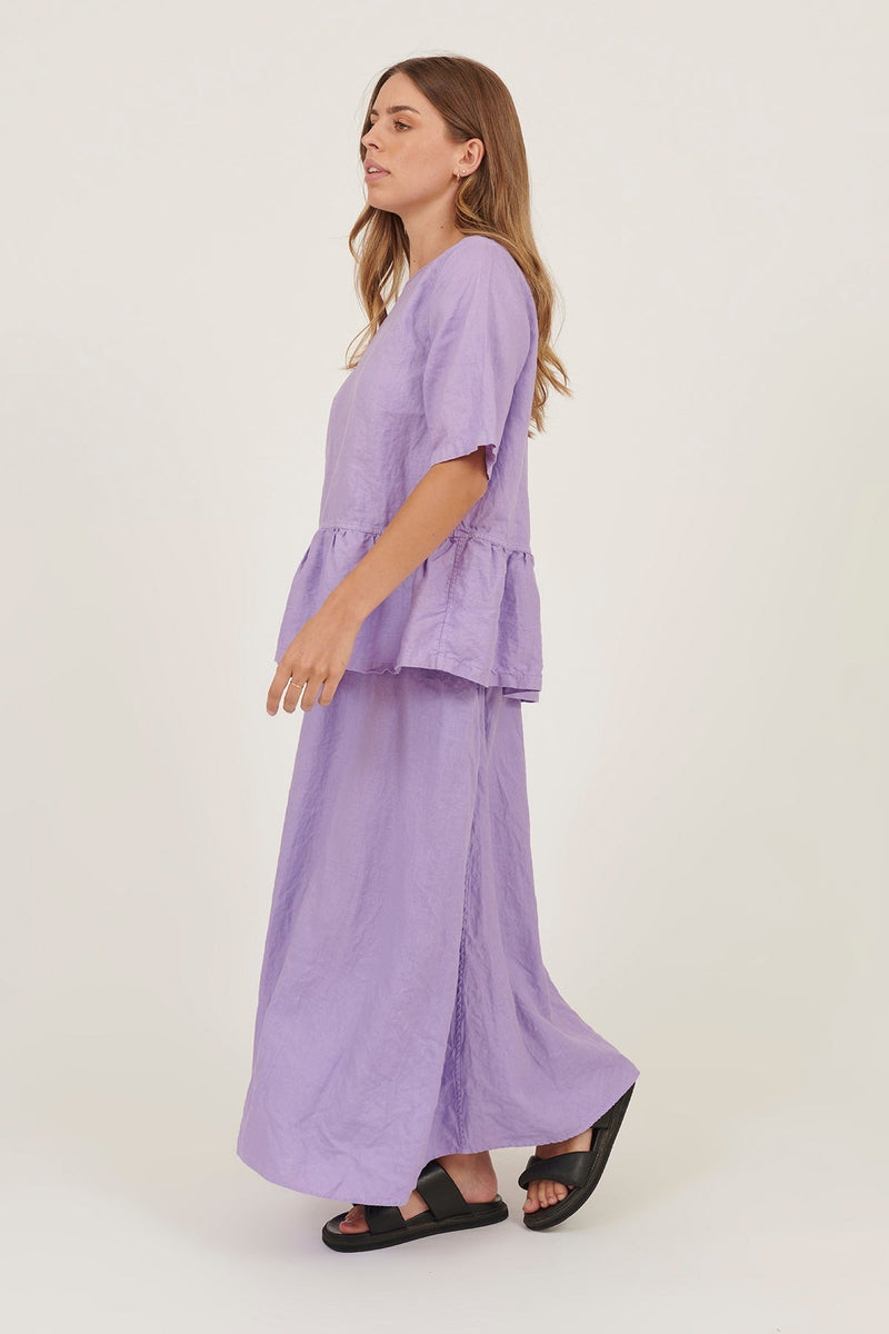 AMALFI SKIRT- LILAC - Primness