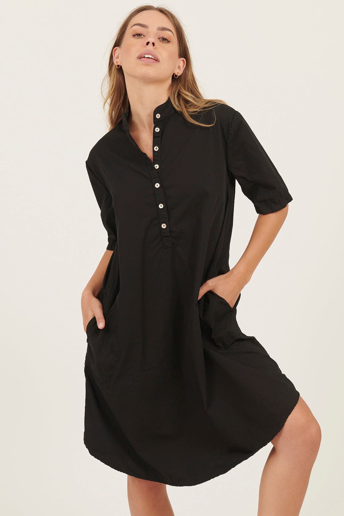 BIBO DRESS - NOIR - Primness