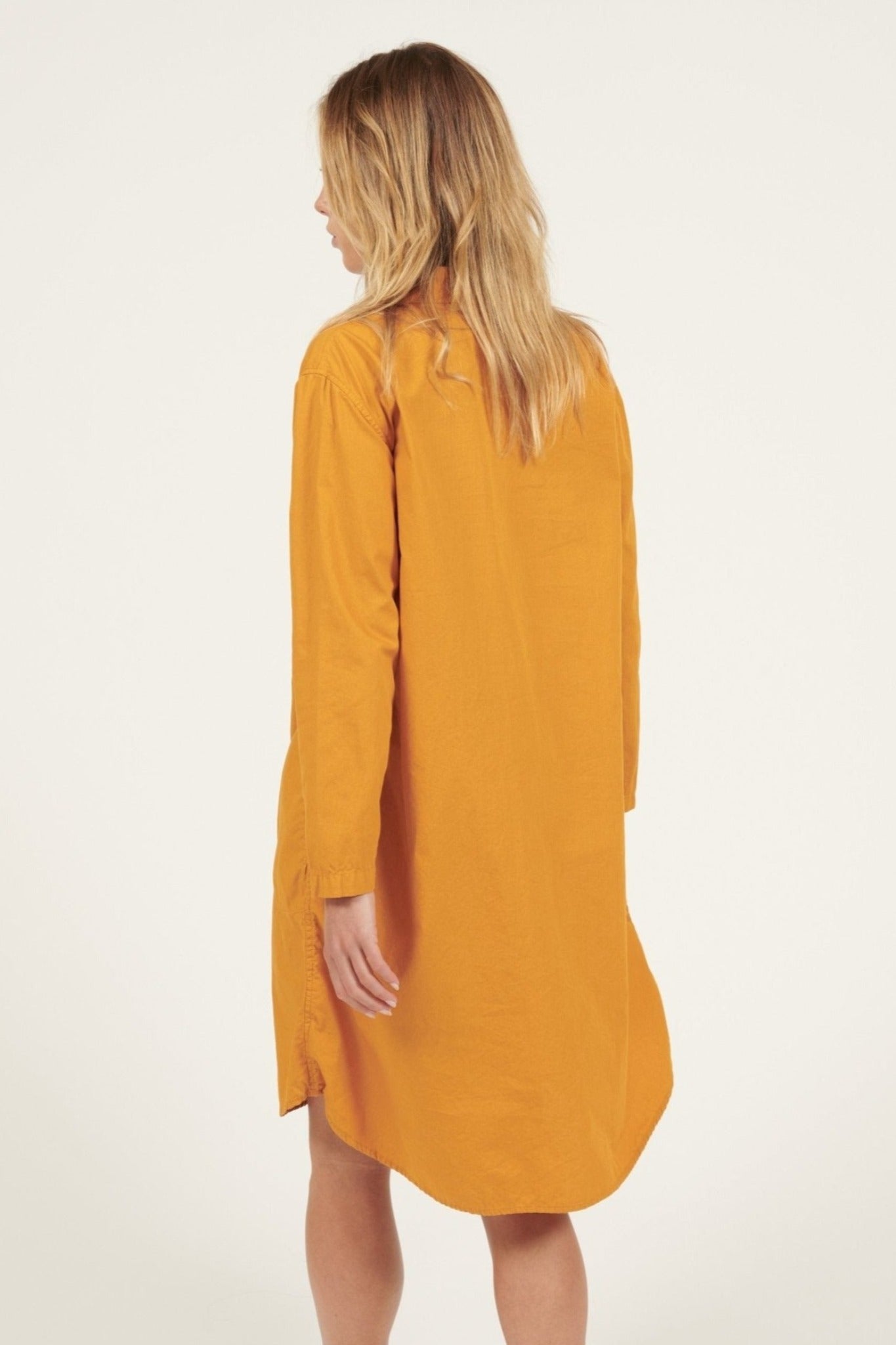 BINDIE SHIRT DRESS - MIMOSA - Primness