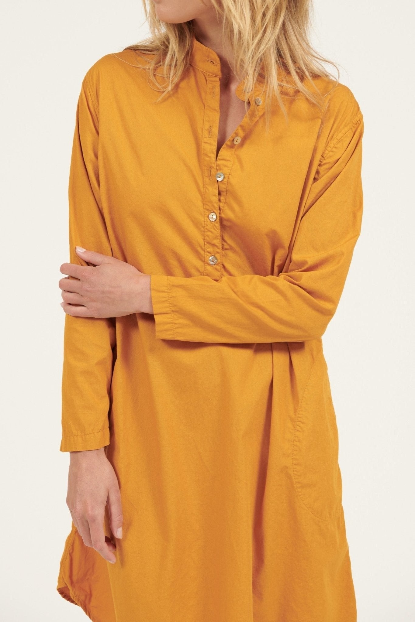 BINDIE SHIRT DRESS - MIMOSA - Primness