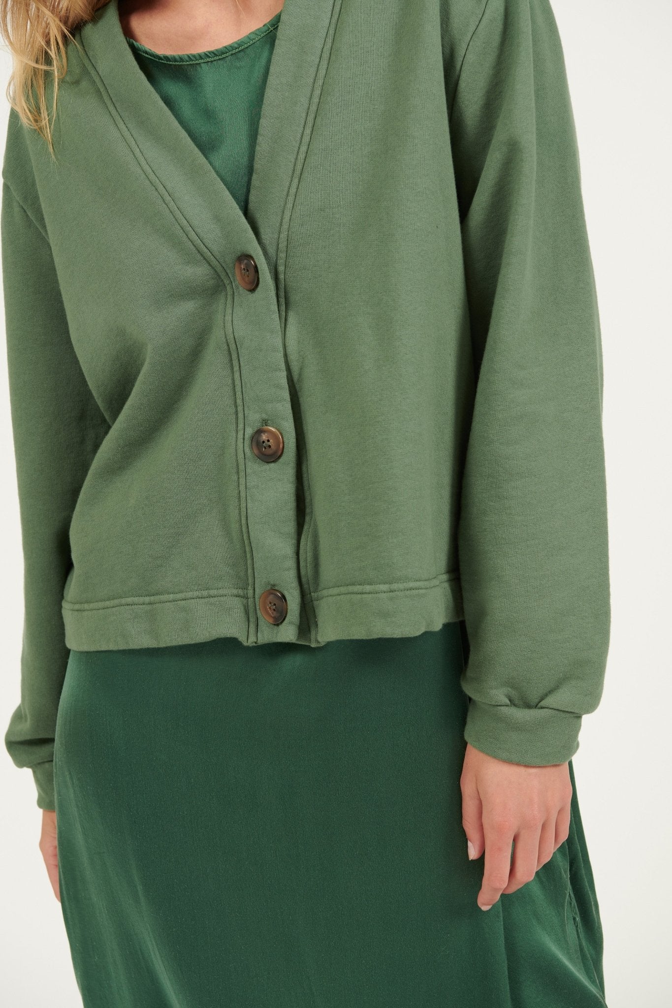 BINXY JACKET - BOTTLE GREEN - Primness