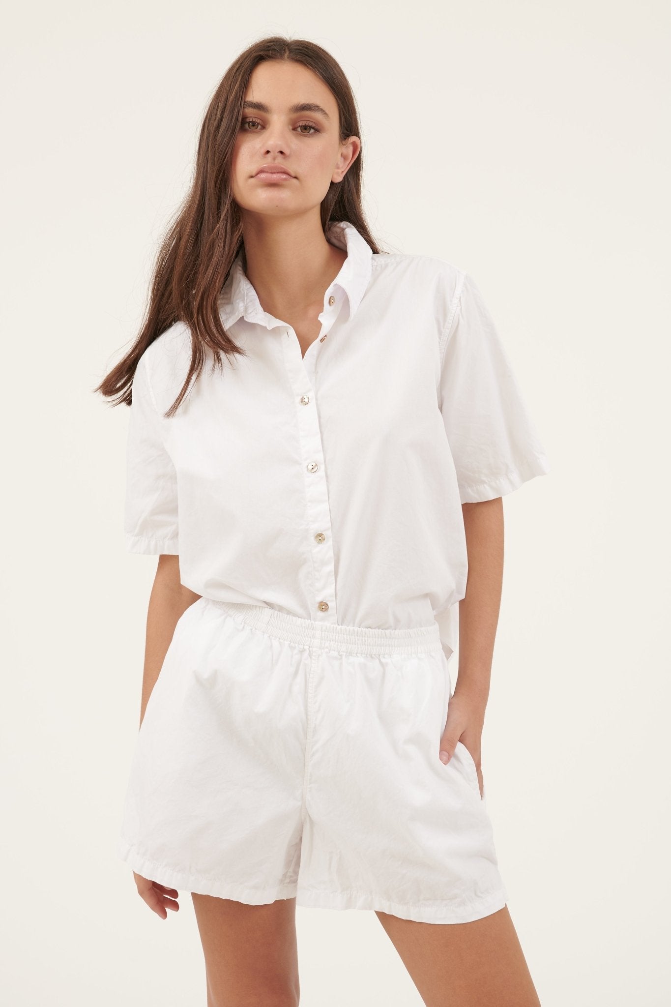 BOCCI SHIRT - BLANC - Primness