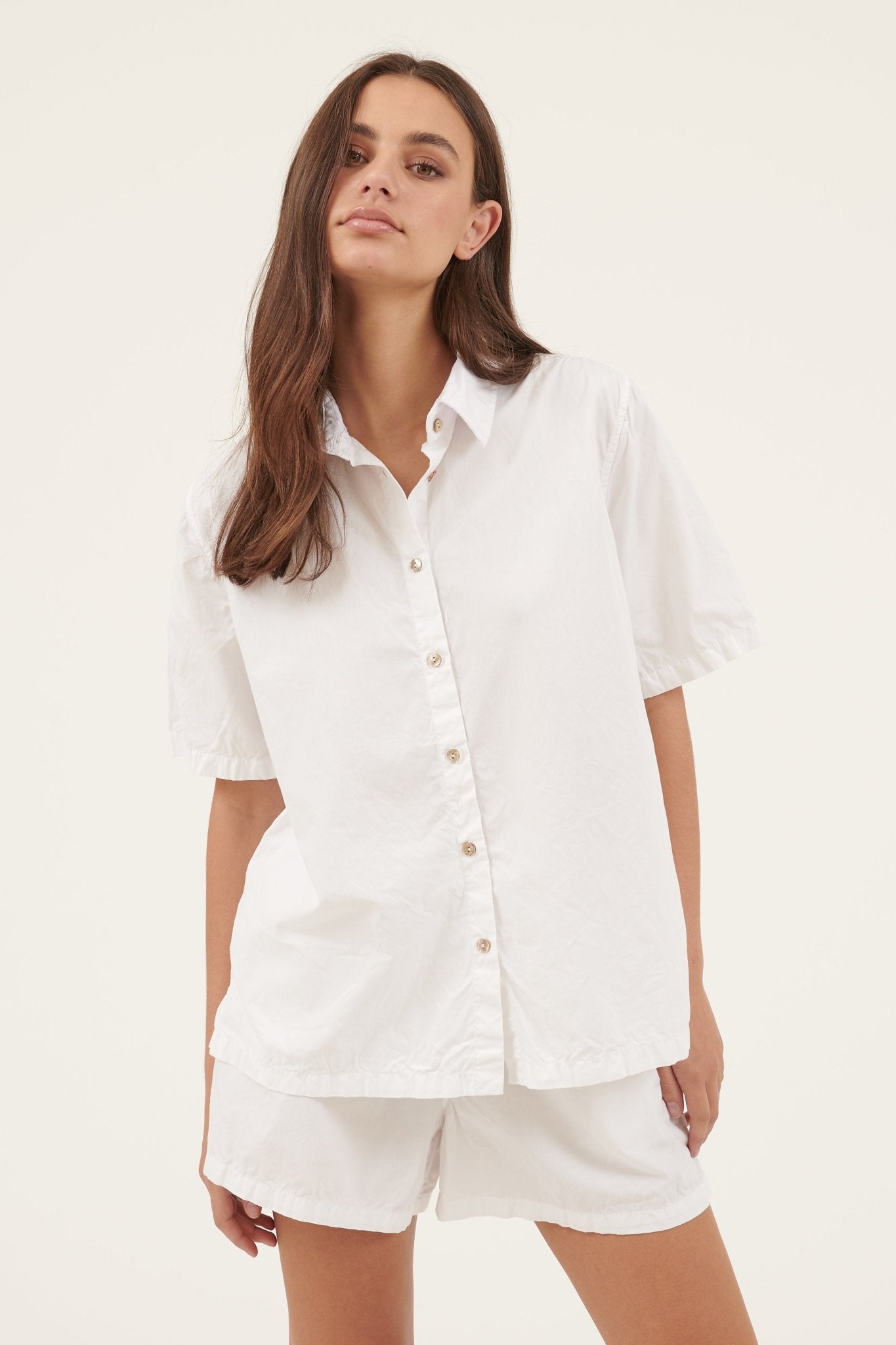 BOCCI SHIRT - BLANC - Primness