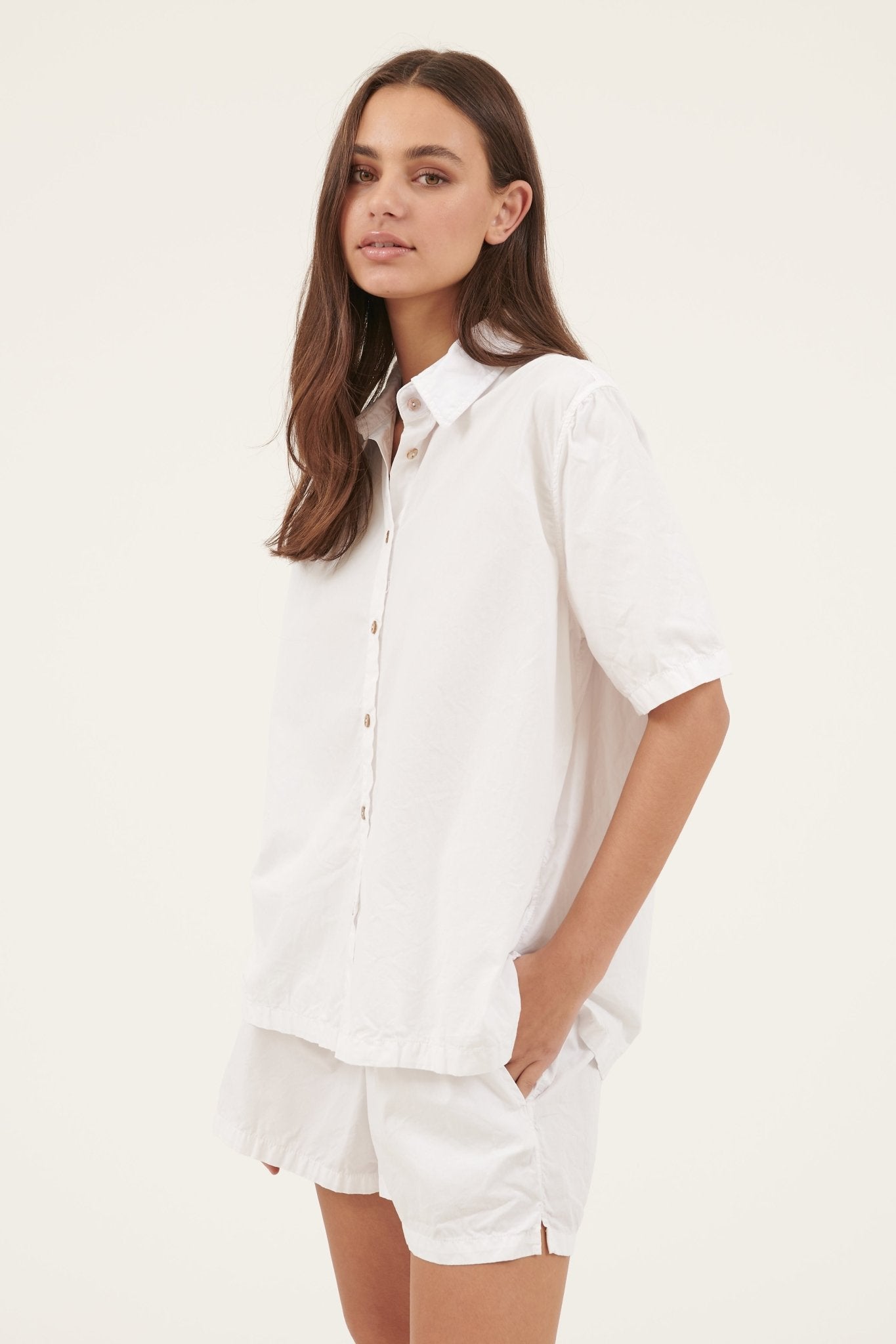 BOCCI SHIRT - BLANC - Primness