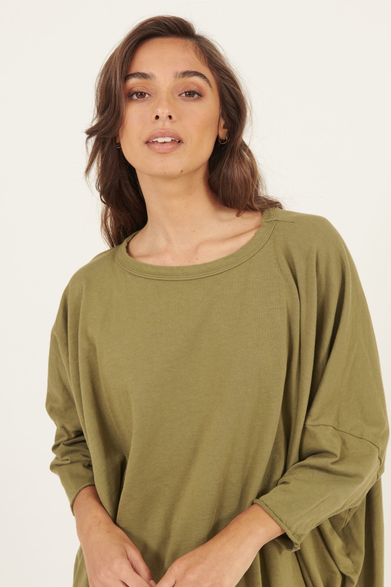 BOX L/S - KHAKI - Primness