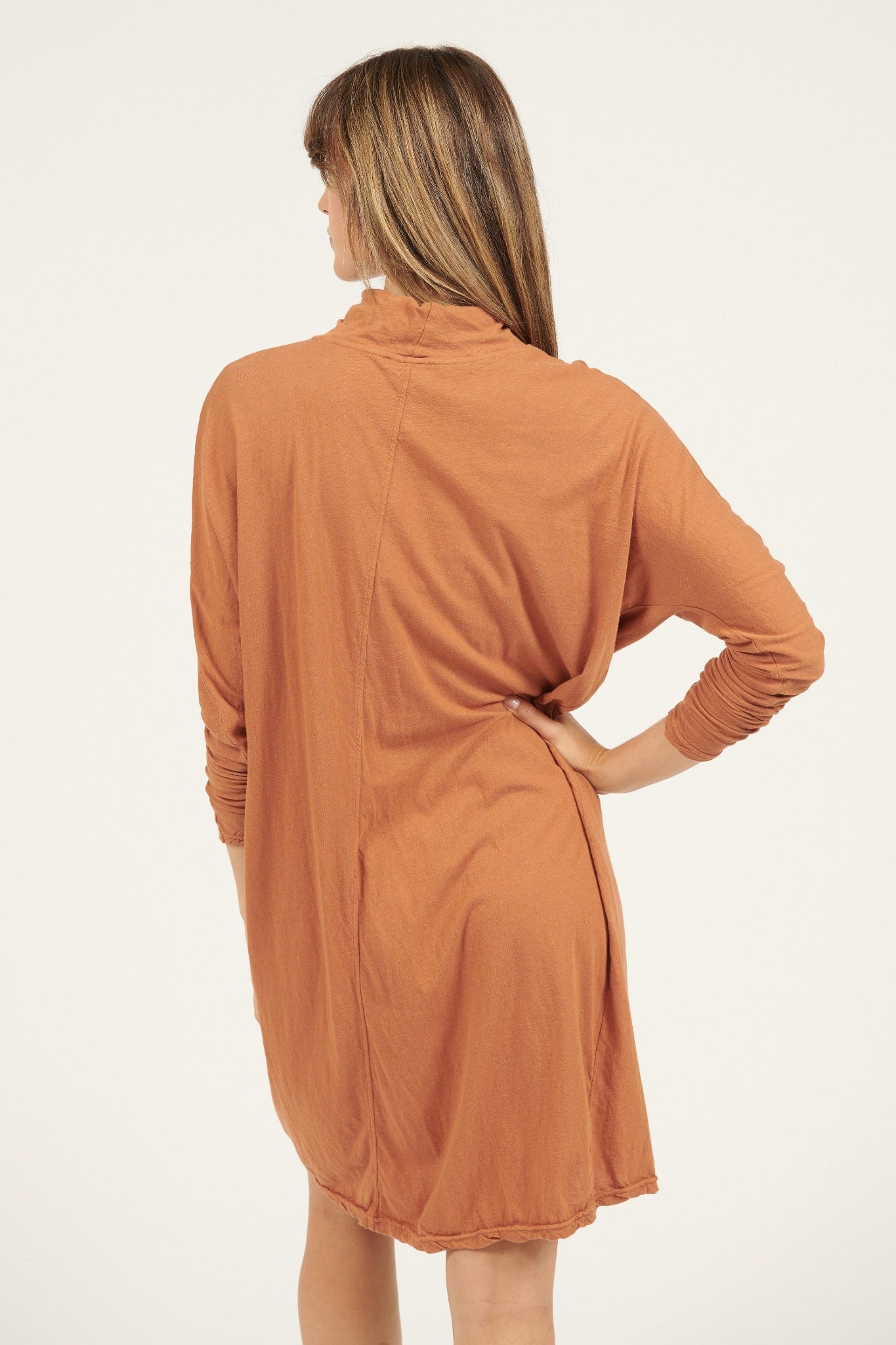 BRAVI DRESS - CLAY (PRE-ORDER) - Primness