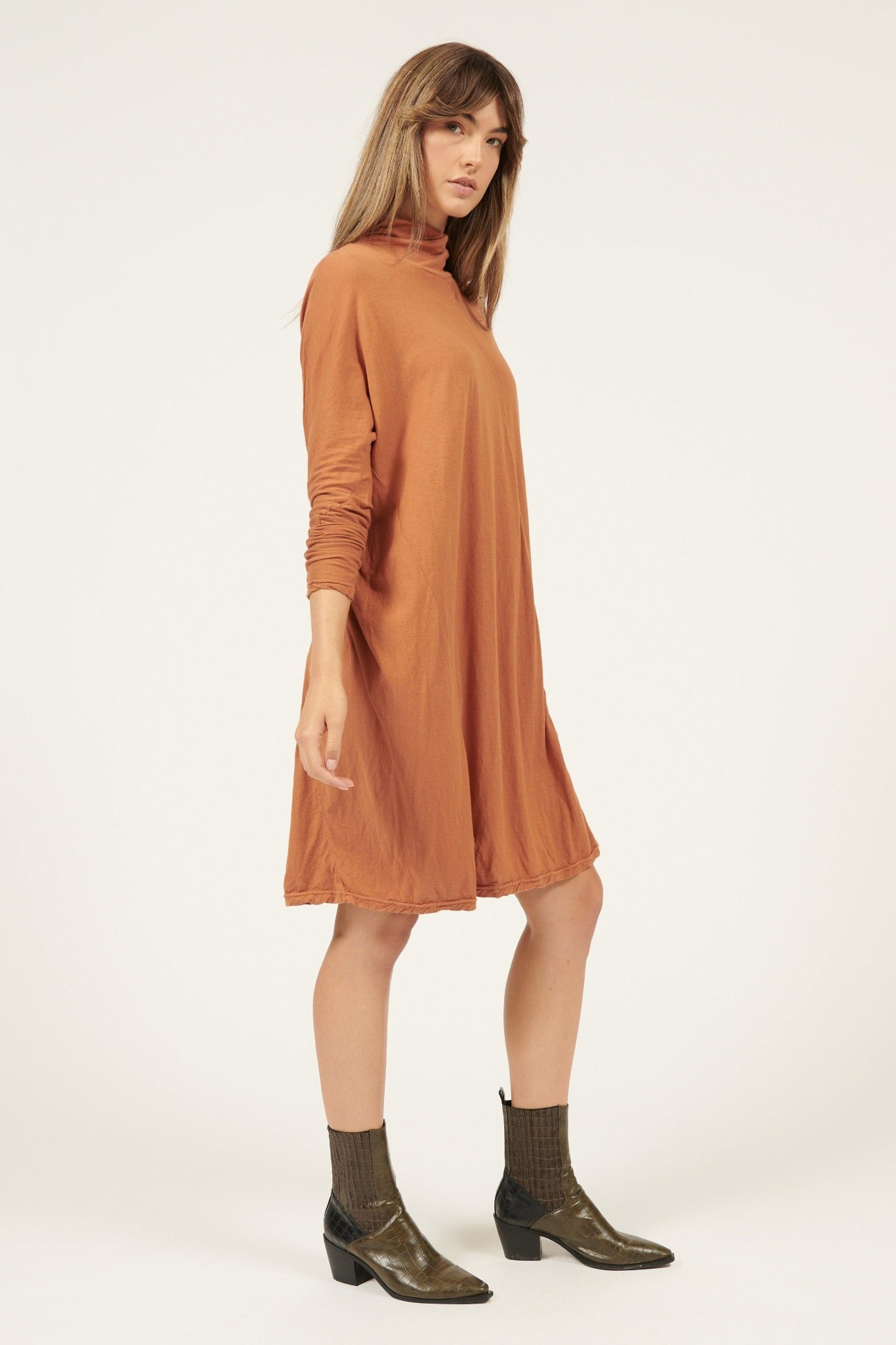 BRAVI DRESS - CLAY (PRE-ORDER) - Primness