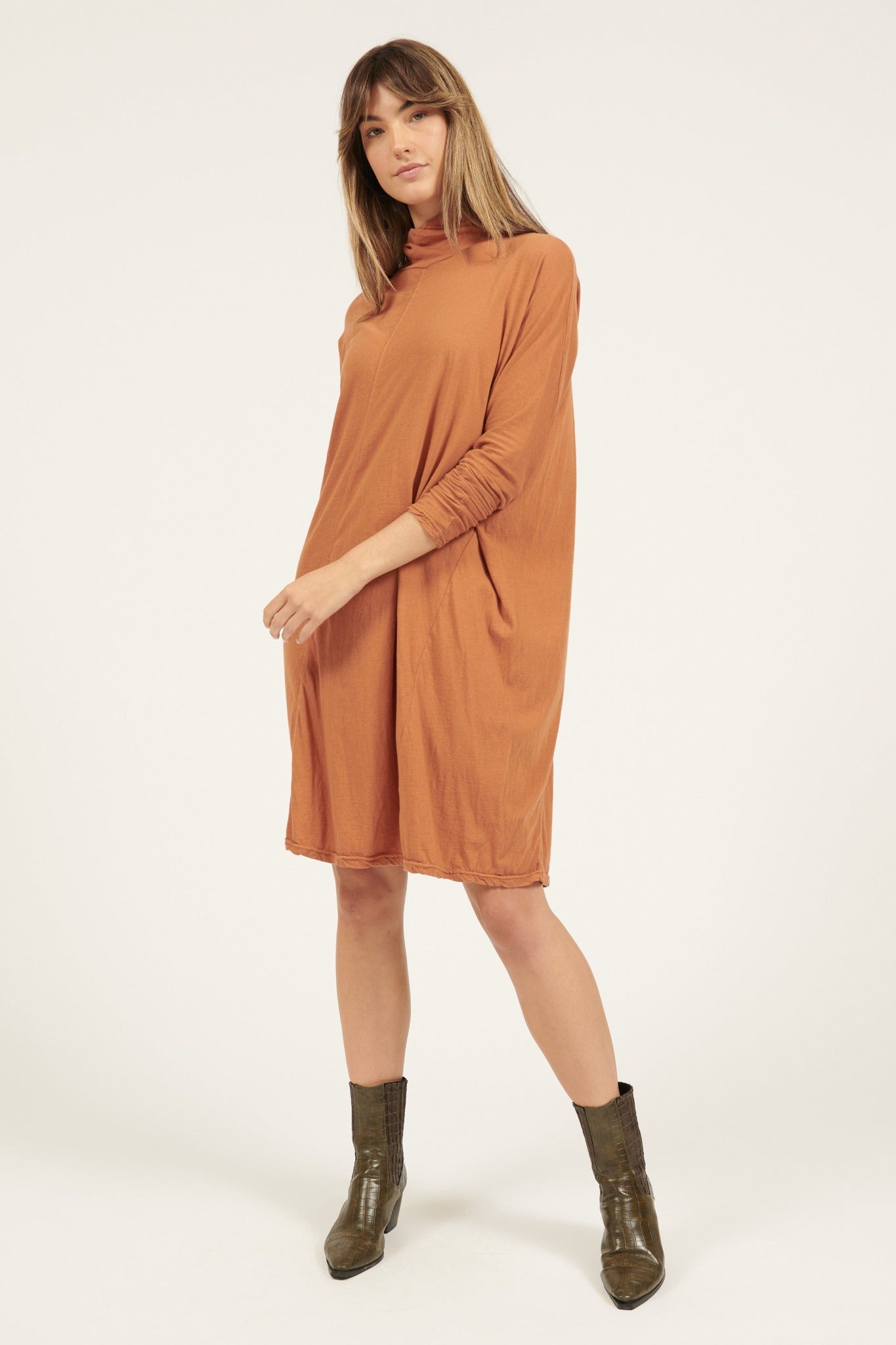 BRAVI DRESS - CLAY (PRE-ORDER) - Primness