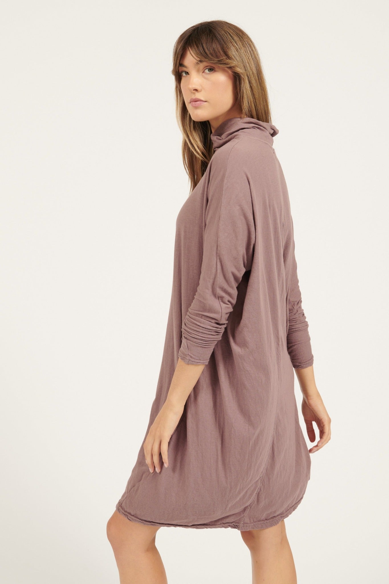 BRAVI DRESS - MULBERRY (PRE-ORDER) - Primness