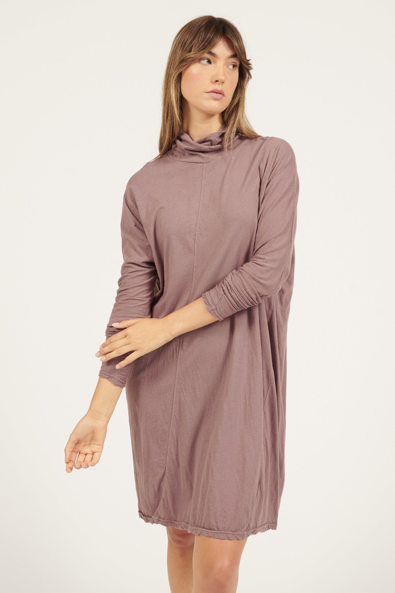 BRAVI DRESS - MULBERRY (PRE-ORDER) - Primness