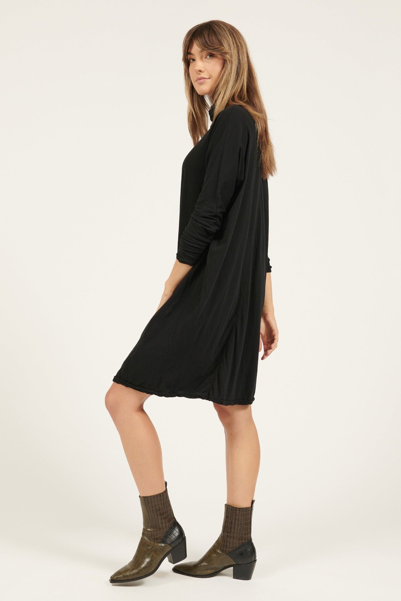 BRAVI DRESS - NOIR (PRE-ORDER) - Primness