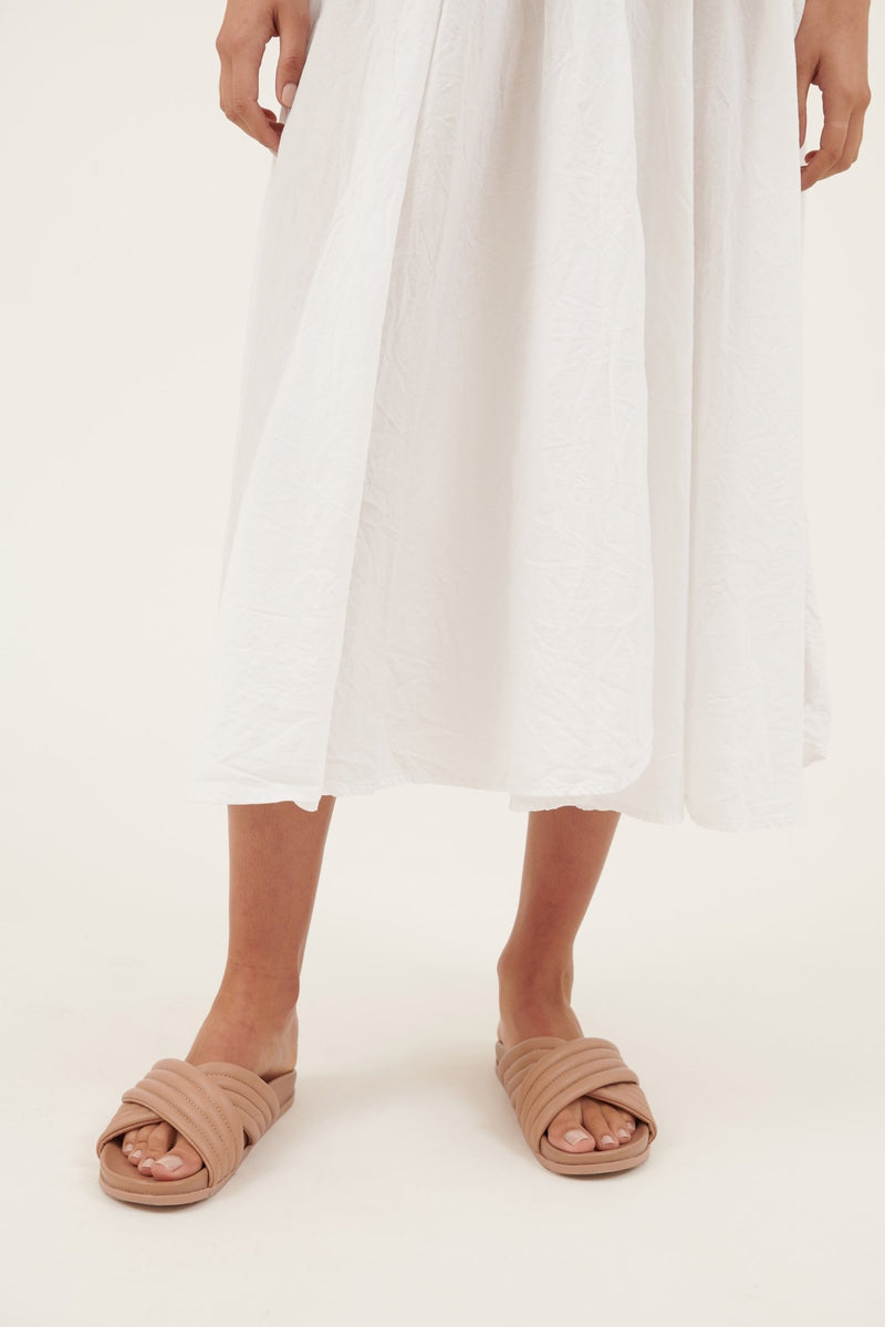 BYRON SUNSETS SKIRT - BLANC - FINAL SALE - Primness