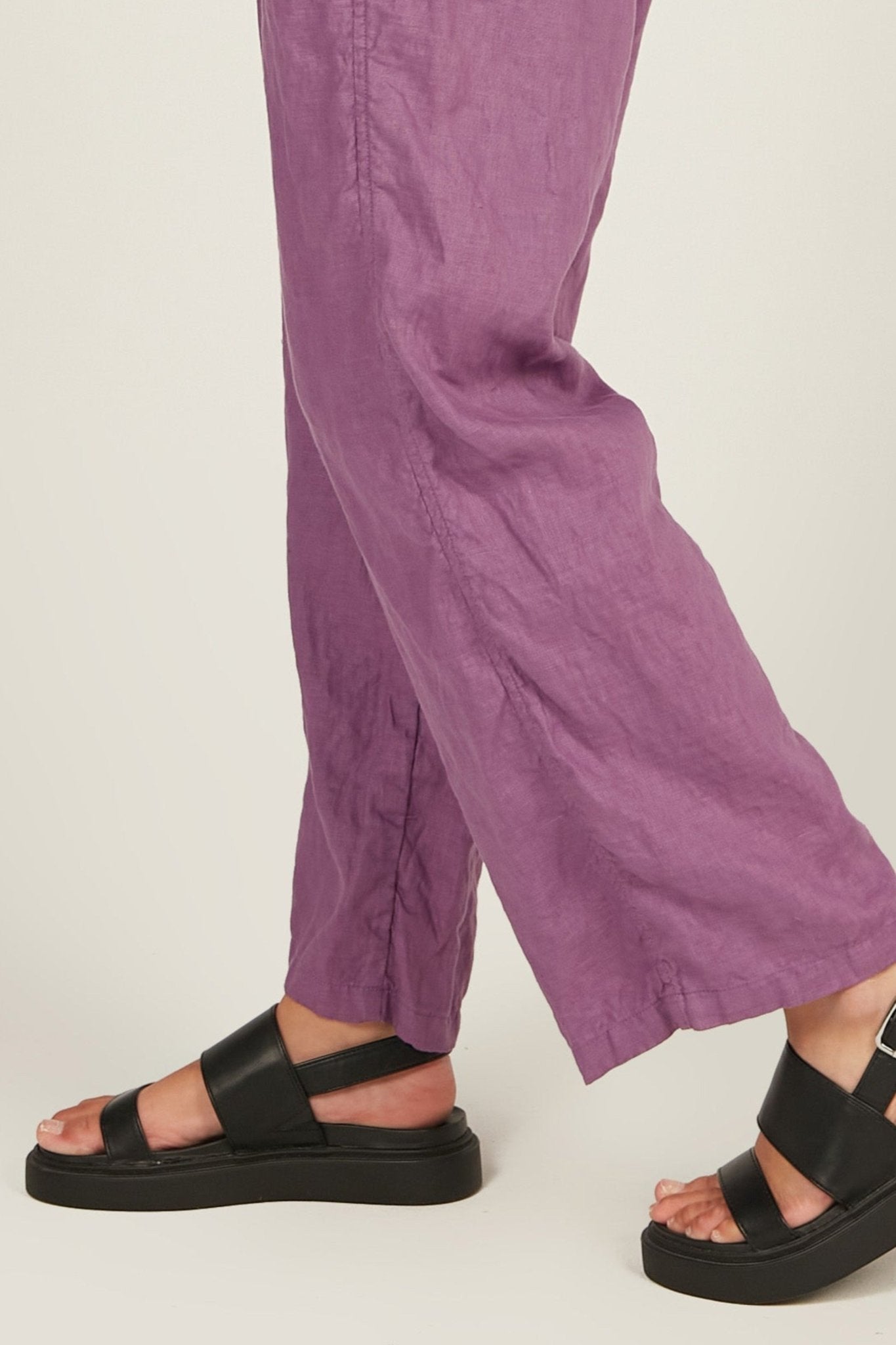 CHICHI PANT - EGGPLANT - Primness