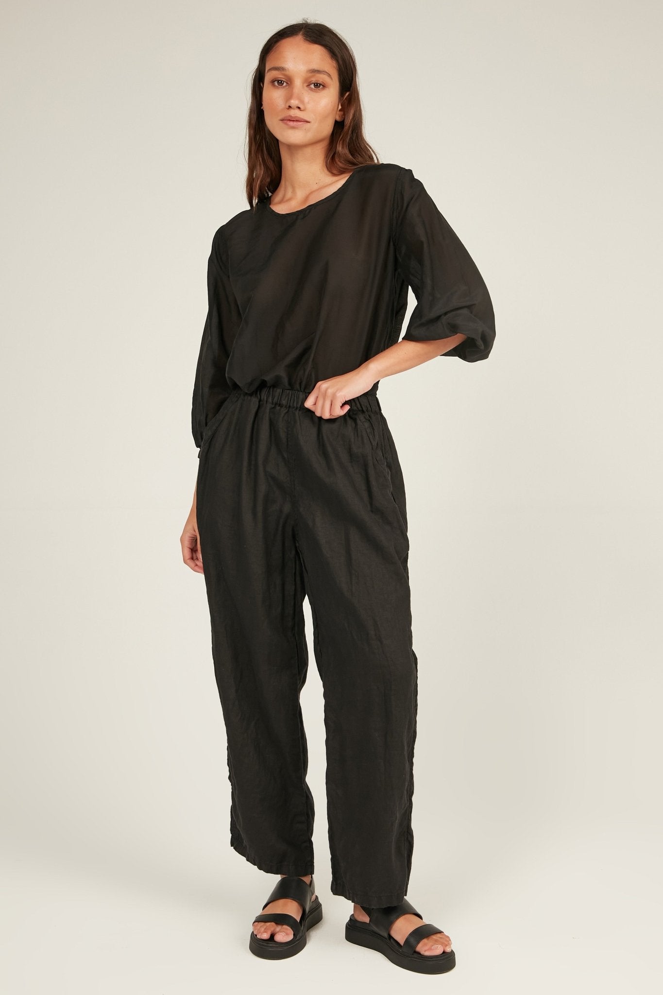 CHICHI PANT - NOIR - Primness