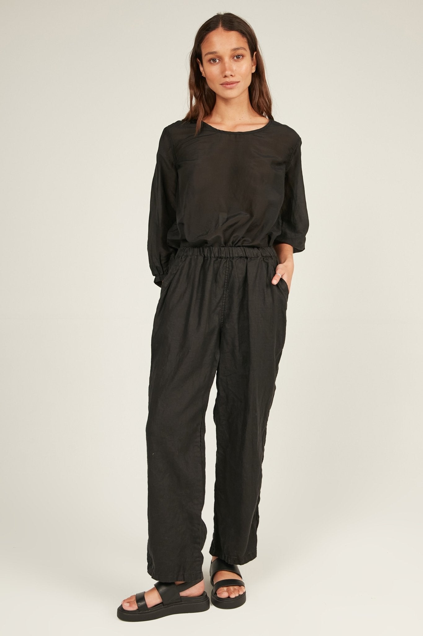 CHICHI PANT - NOIR - Primness