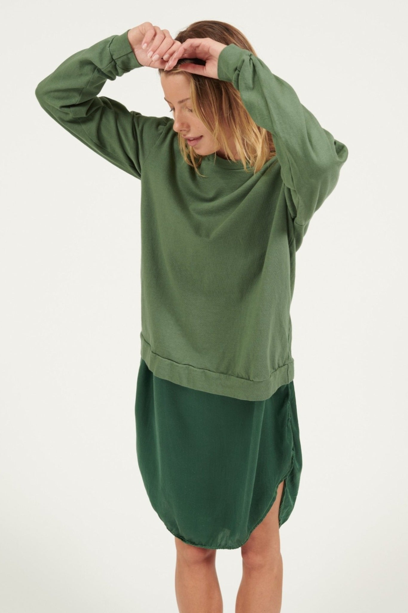 COCO JUMPER - BOTTLE GREEN - Primness