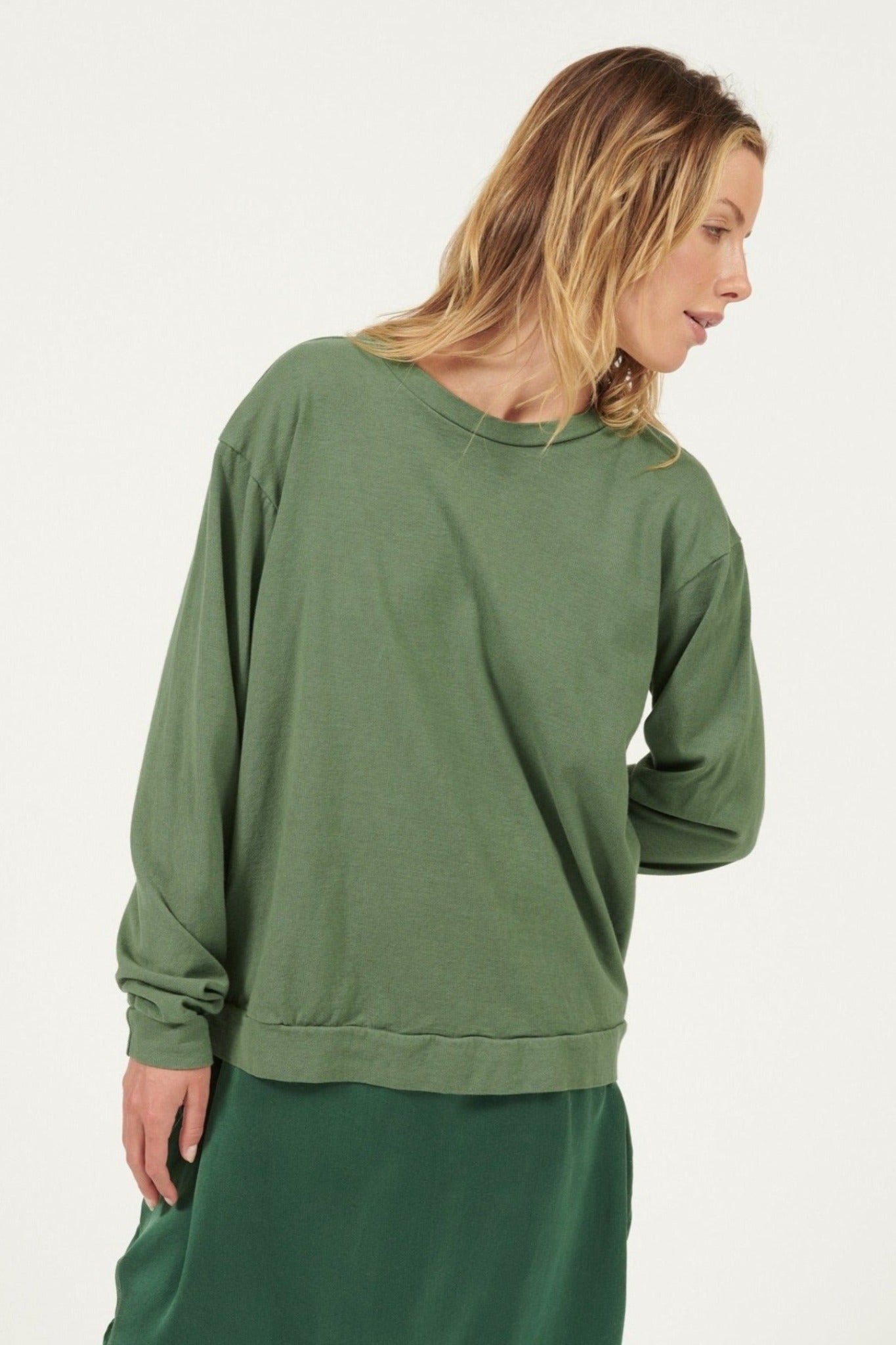 COCO JUMPER - BOTTLE GREEN - Primness