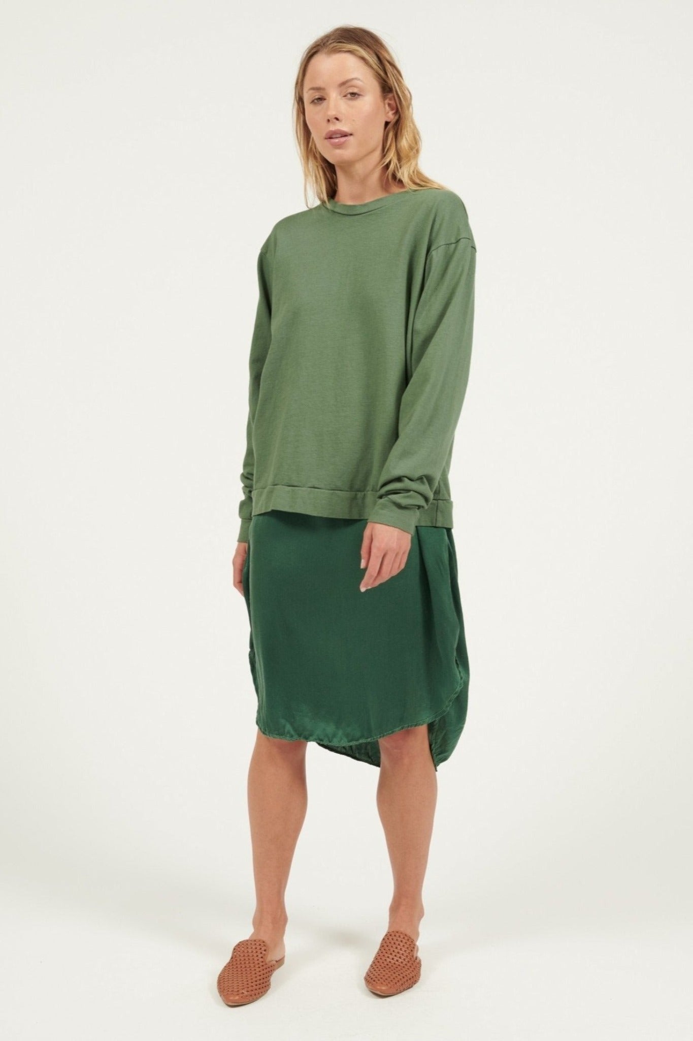 COCO JUMPER - BOTTLE GREEN - Primness